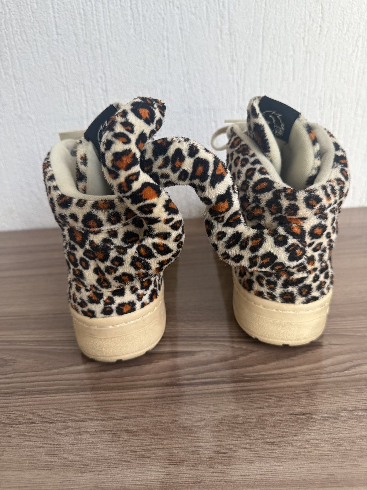 Adidas × Jeremy Scott Leopard sandstorm sneaker Size US 11 / EU 44 - 19 Thumbnail