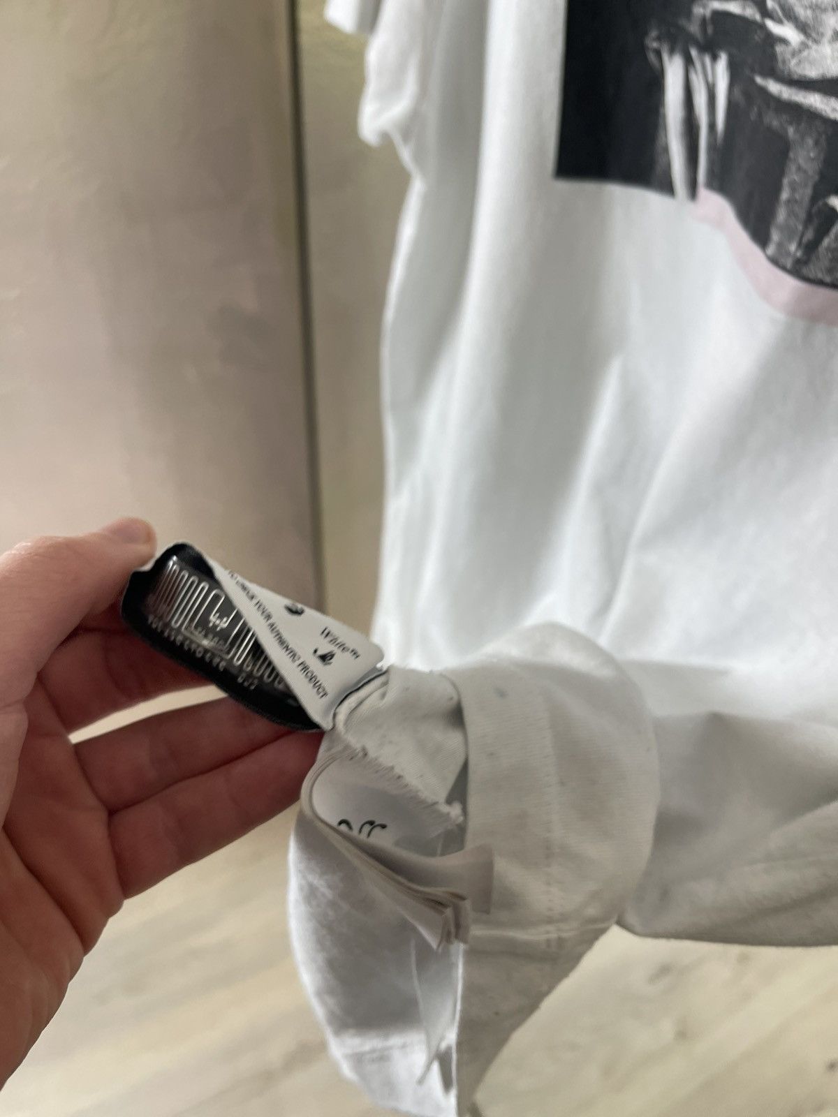 Off-White Off-White Caravaggio Saint Jerome Graphic Slim Tee White Size US M / EU 48-50 / 2 - 14 Thumbnail