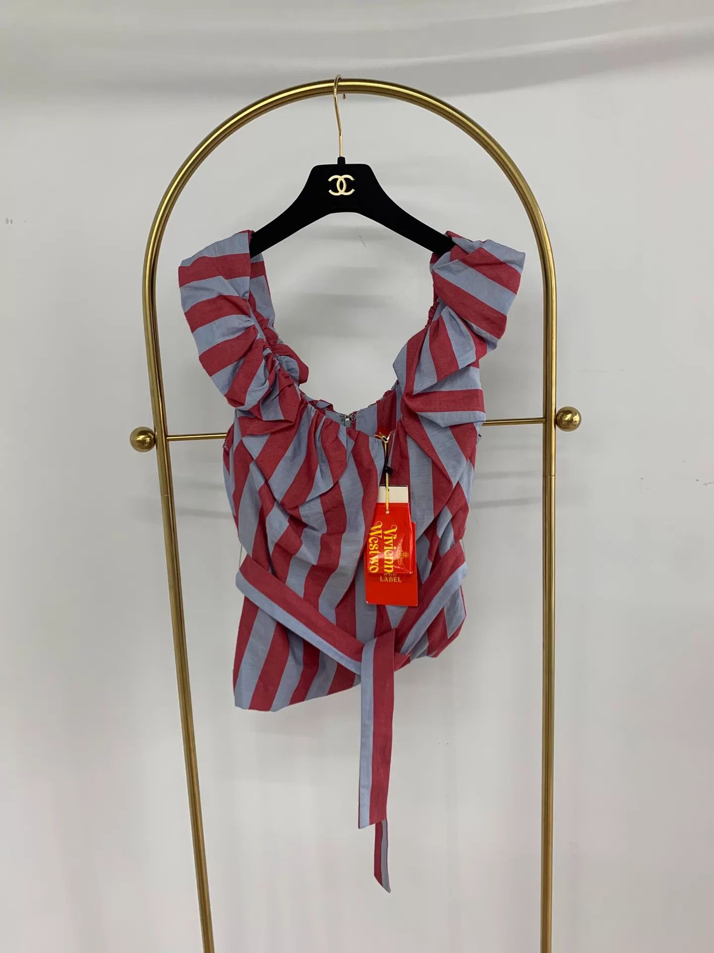 Vivienne Westwood Vivienne Westwood Colorblock Striped Tank 38 New Size XS / US 0-2 / IT 36-38 - 1 Thumbnail