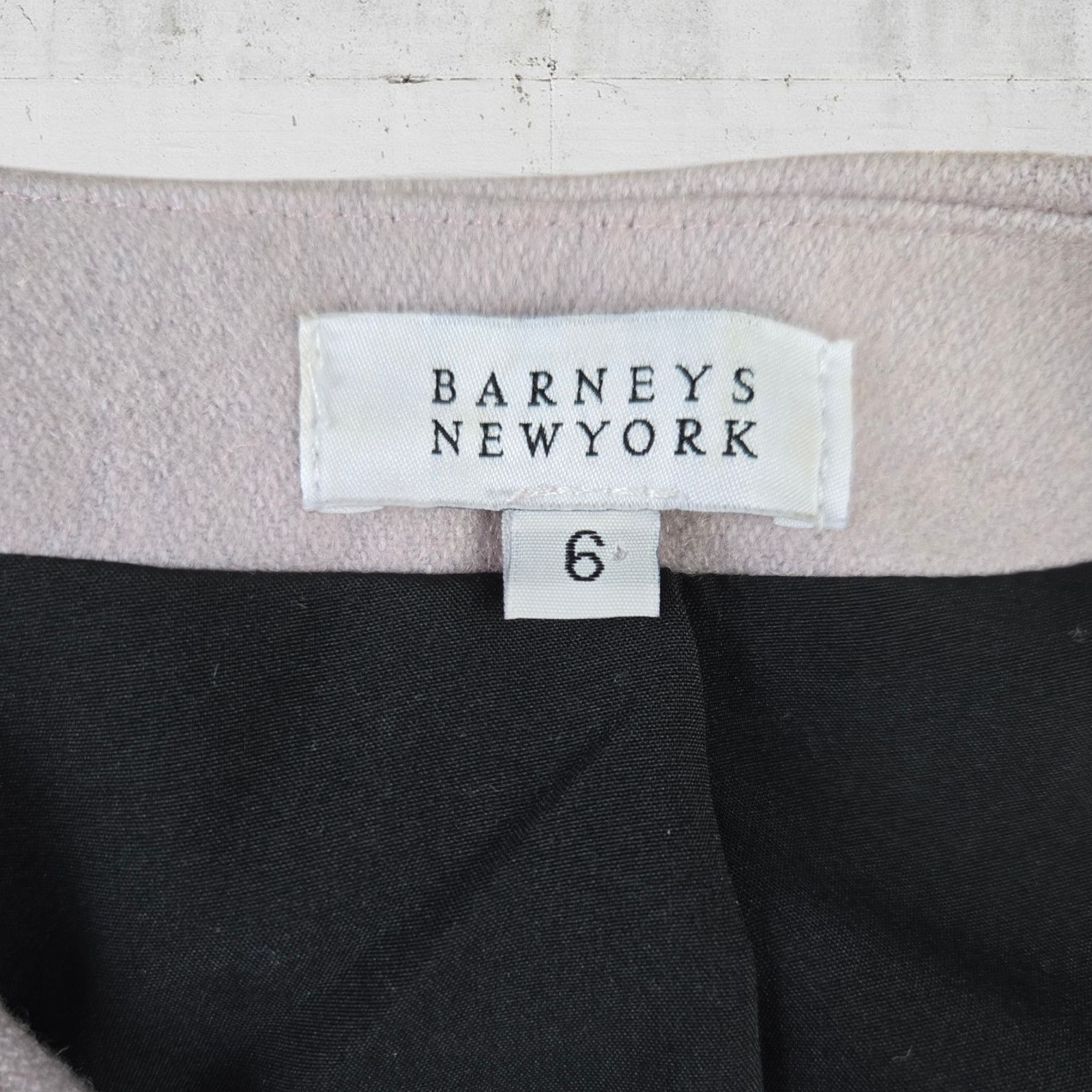 Barneys New York Vintage Barneys Pink Wool Blend Moto Jacket Size 6 Size M / US 6-8 / IT 42-44 - 5 Thumbnail