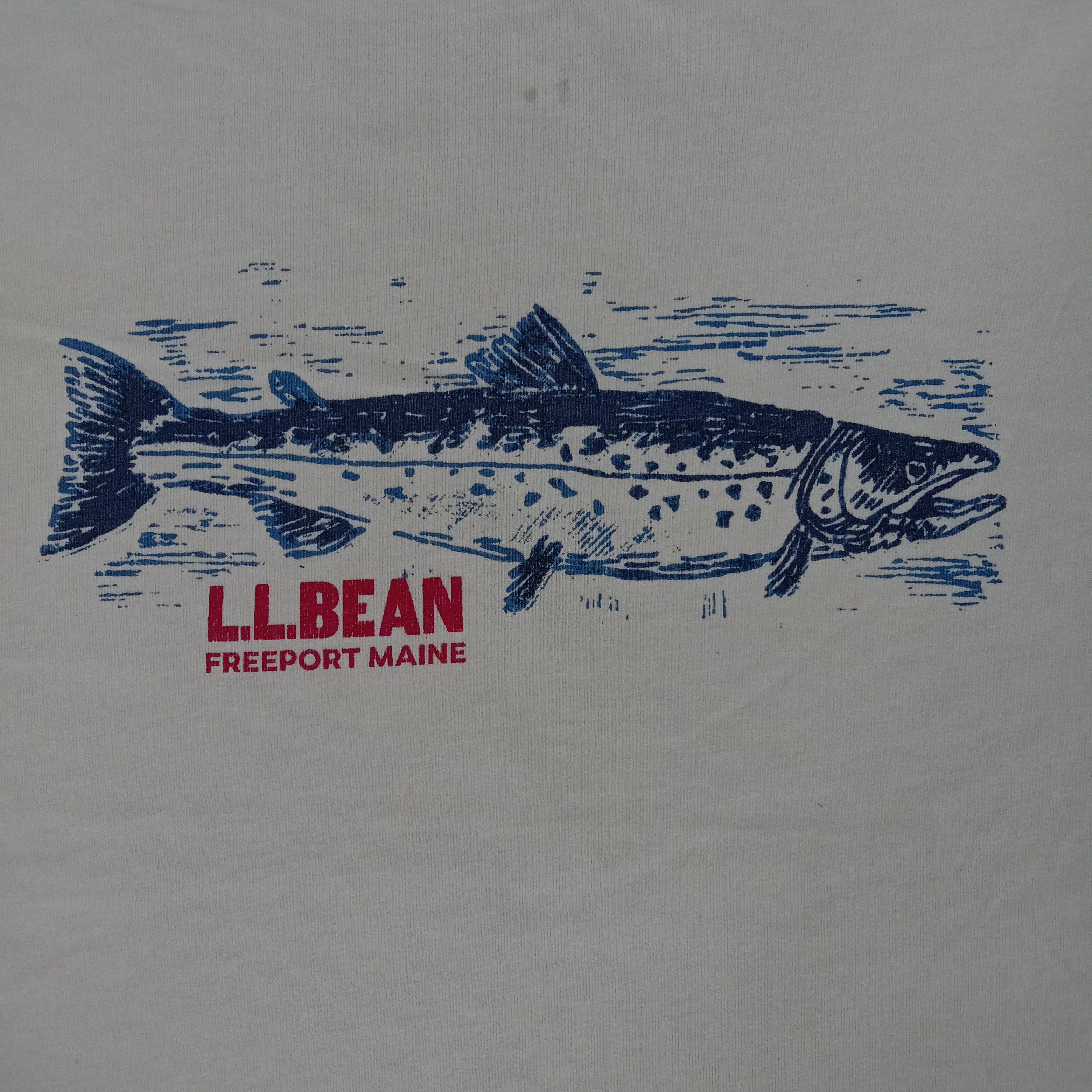 L.L. Bean × Vintage L.L. Beans Freeport Maine Outdoor Style Tshirt Size US L / EU 52-54 / 3 - 2 Thumbnail