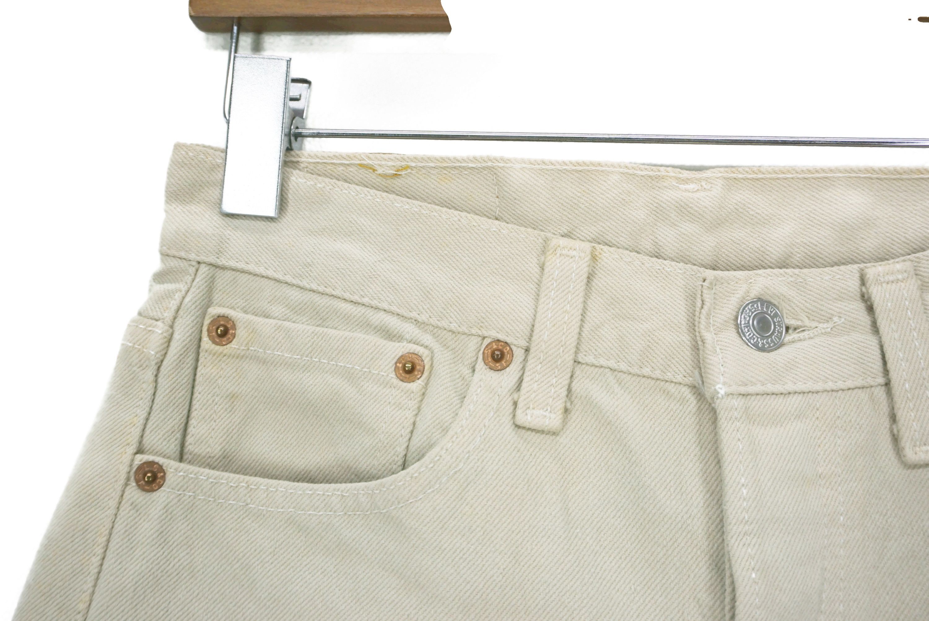 Levi's Vintage Levi's 501-0651 Jeans Size W29xL25.5 Cropped Denim Size US 29 - 4 Thumbnail