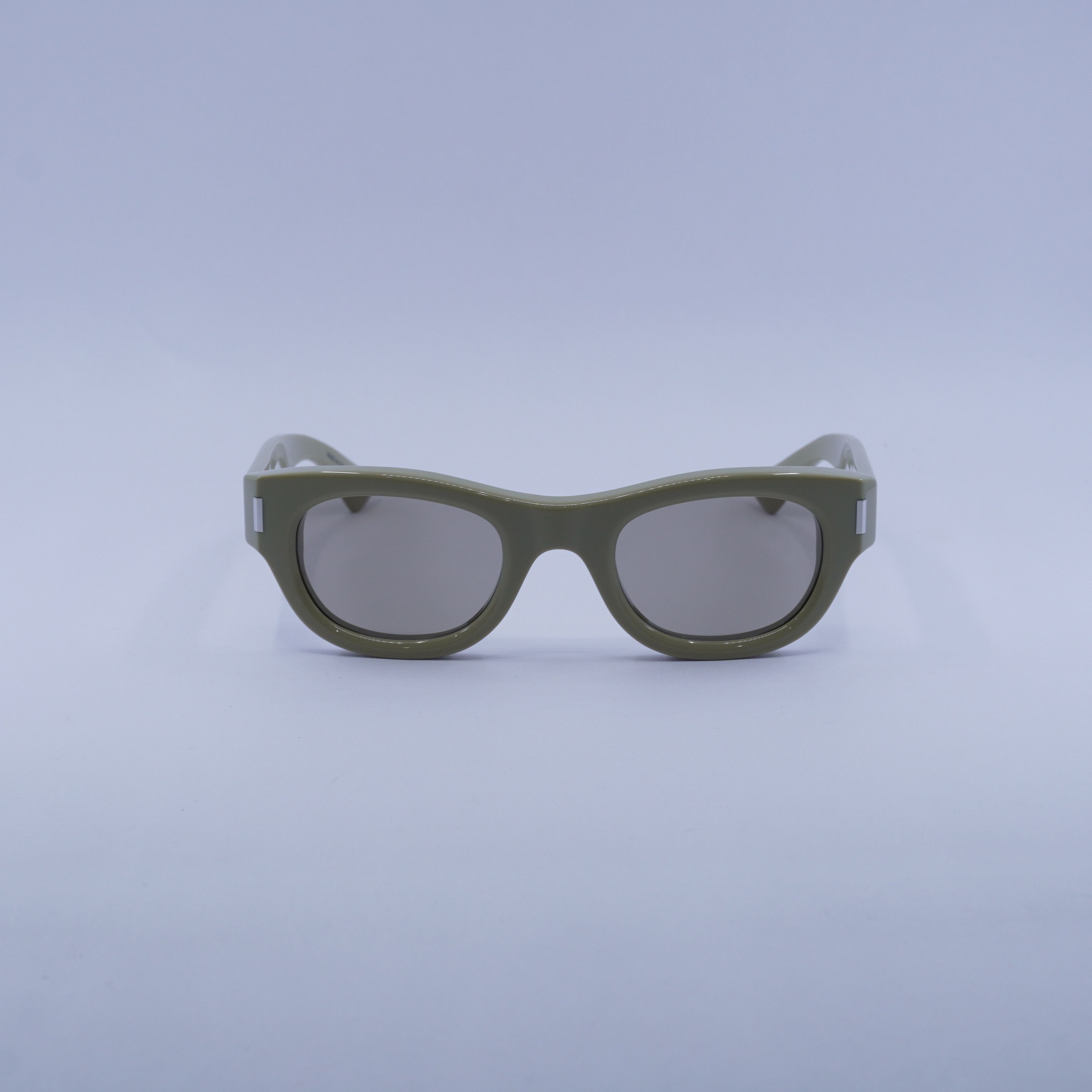 Saint Laurent Paris Saint Laurent SL761 003 Sunglasses Green Square Frame Size ONE SIZE - 5 Thumbnail