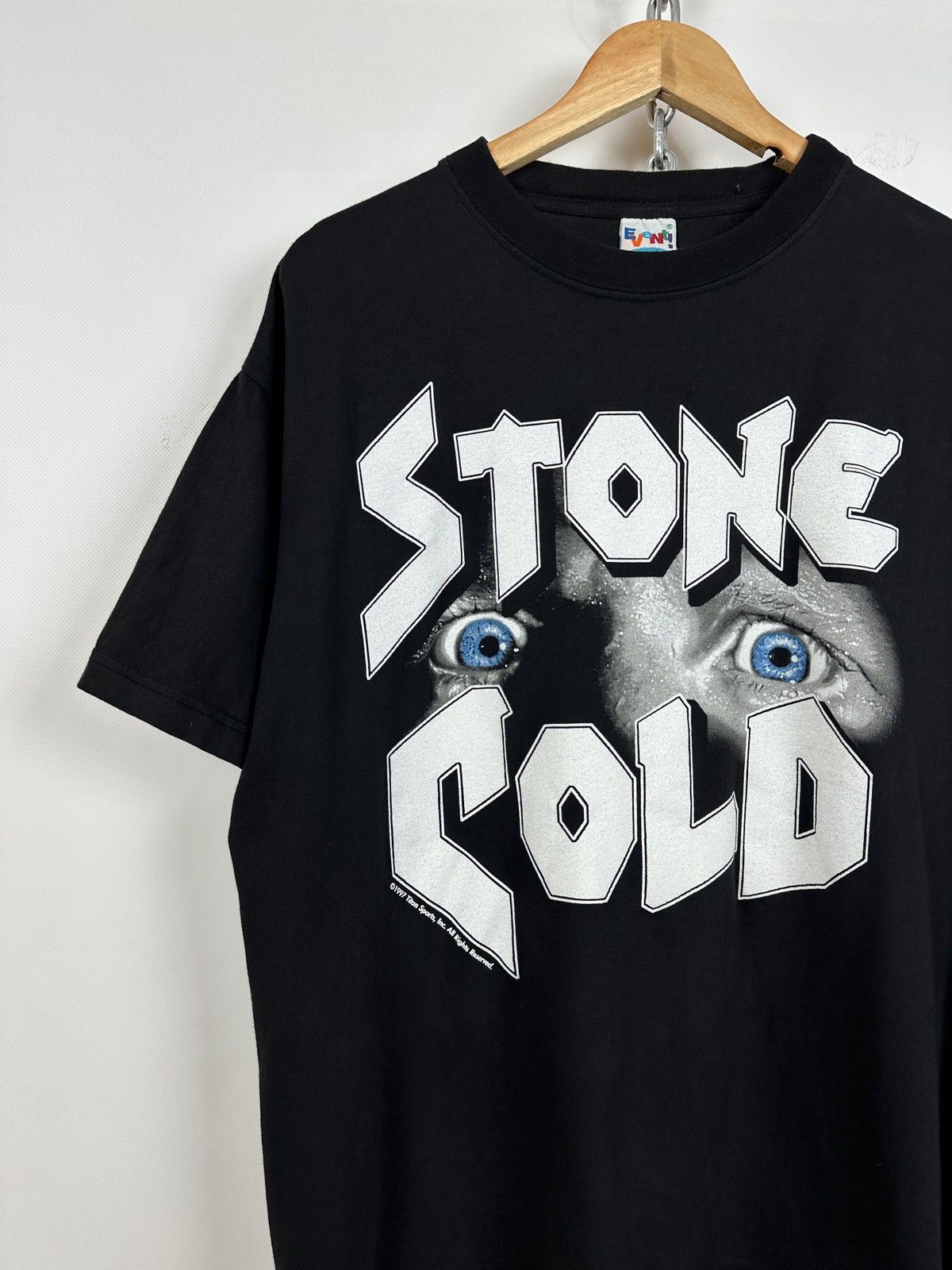 Vintage 1997 Vintage Stone Cold 100% Pure Whoop Ass WWE Rare T-Shirt Size US XL / EU 56 / 4 - 4 Thumbnail