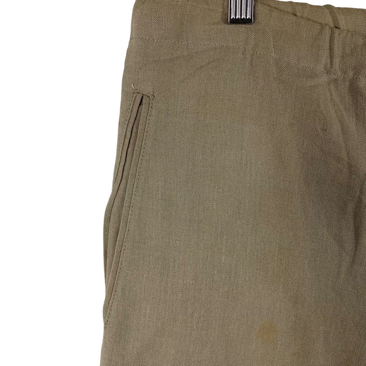 Issey Miyake × Japanese Brand × Tete Homme TETE HOMME Linen pants Size US 36 / EU 52 - 6 Thumbnail