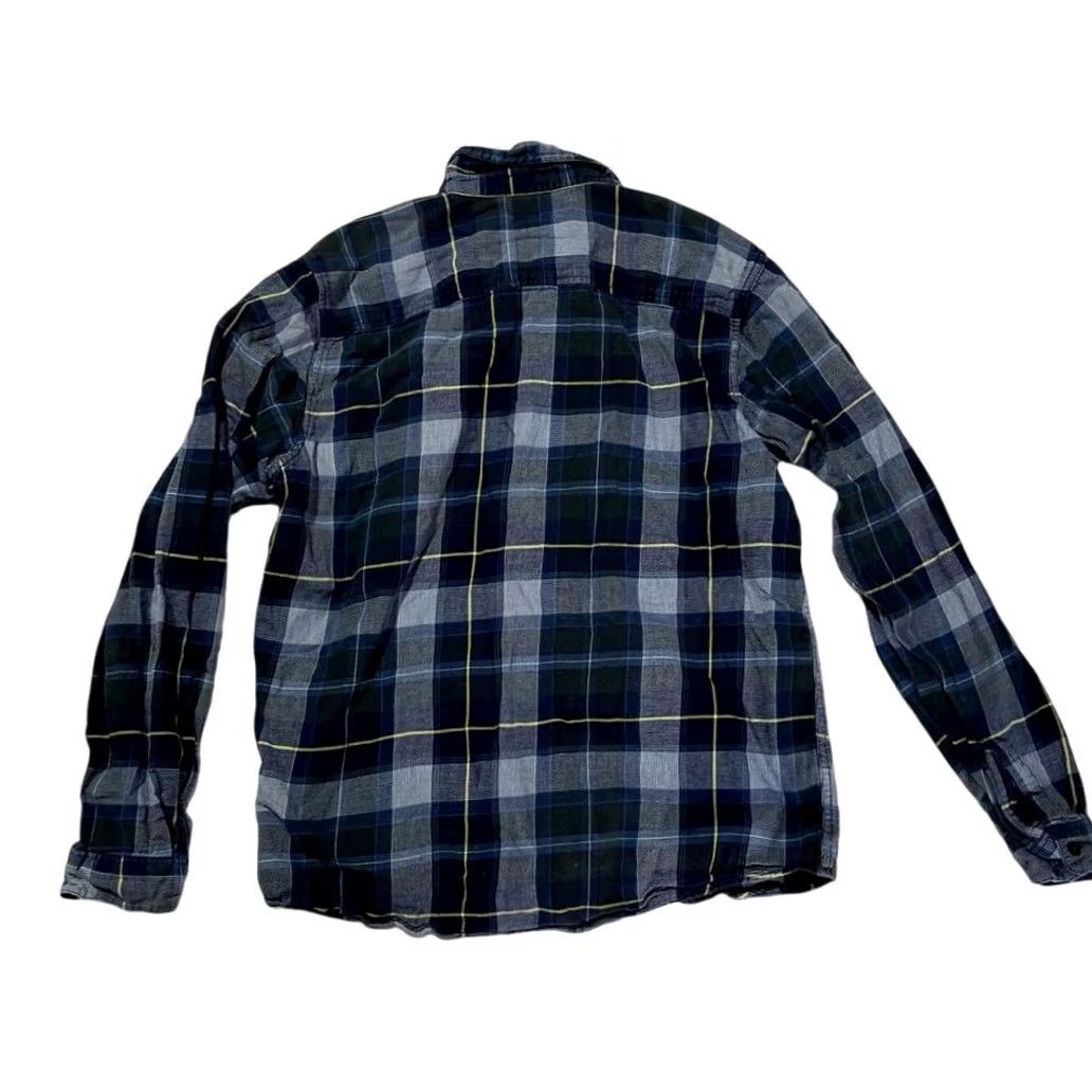 Patagonia Patagonia Mens Shirt Button Up Long Sleeve Plaid Organic Cotton Size L Blue Size US L / EU 52-54 / 3 - 2 Thumbnail