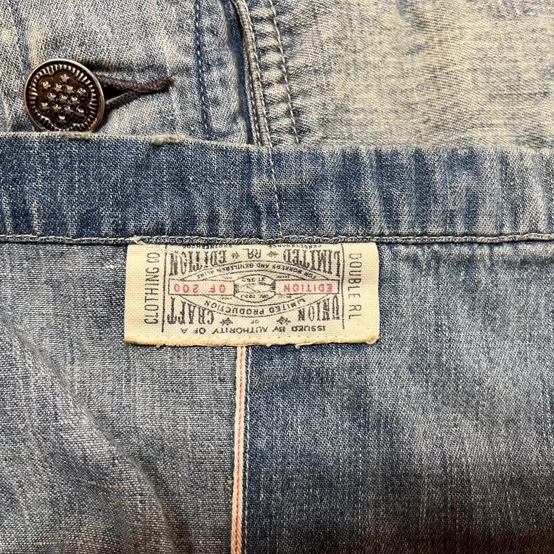RRL Ralph Lauren RRL Ralph Lauren Limited edition hand-painted denim shirt Size US S / EU 44-46 / 1 - 5 Thumbnail
