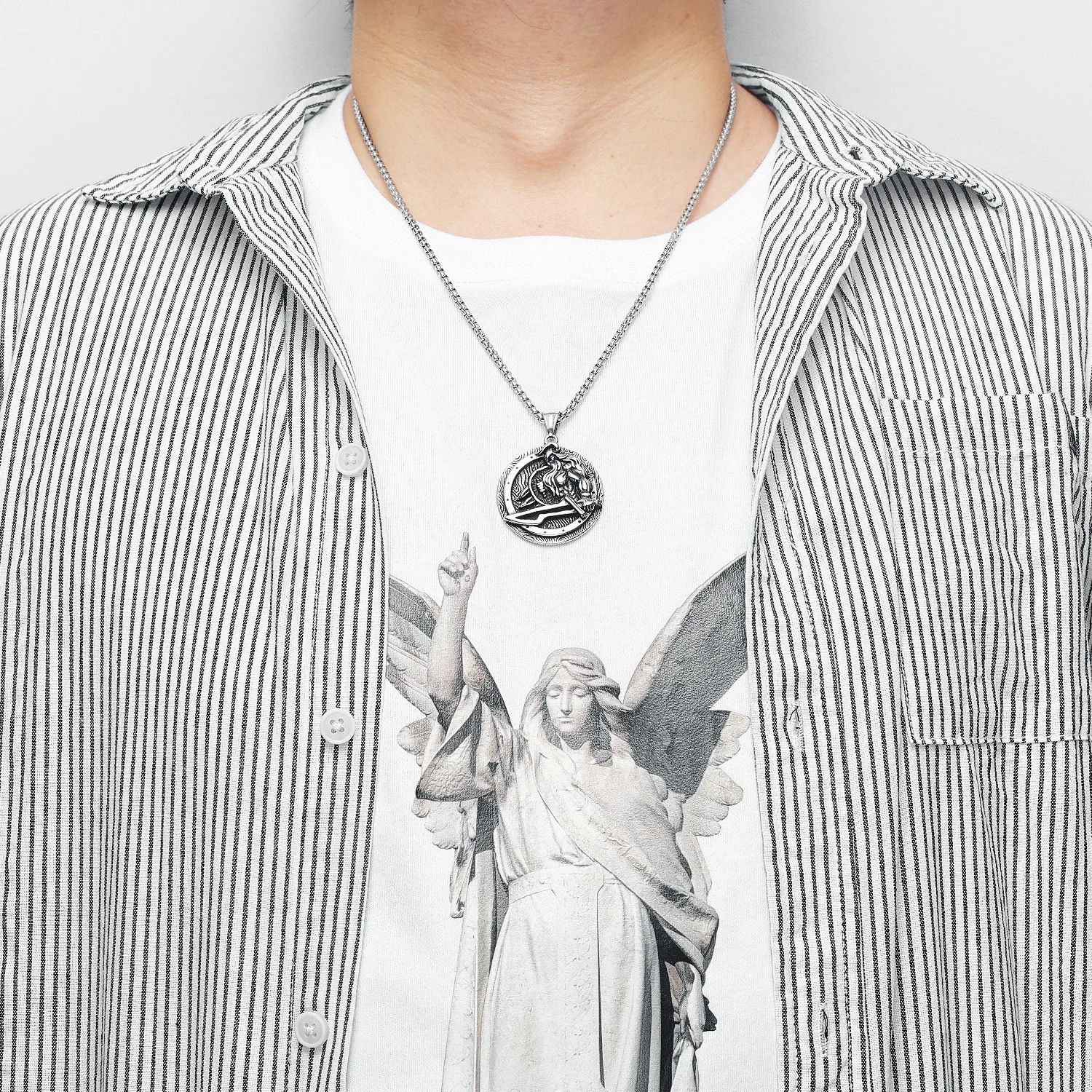 Other Viking Warrior Pendant Accessories Necklace Gifts Size ONE SIZE - 5 Thumbnail