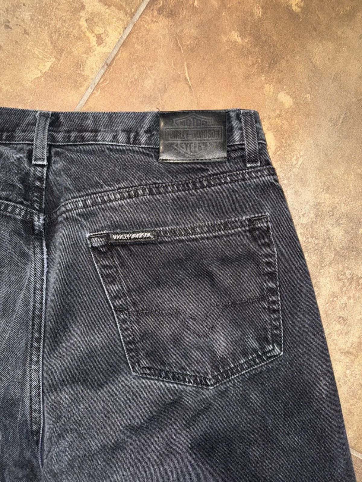 Harley Davidson Harley Davidson Straight Leg Denim Size US 36 / EU 52 - 4 Thumbnail