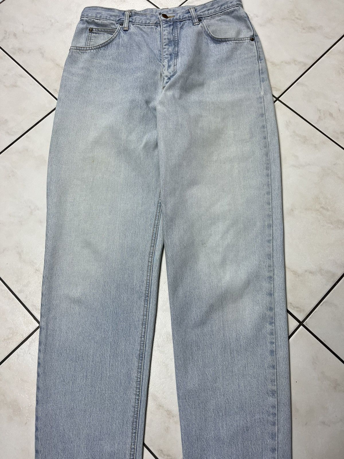 Edwin × Vintage Vintage Edwin newton slim baggy distressed denim pants jeans Size US 34 / EU 50 - 4 Thumbnail