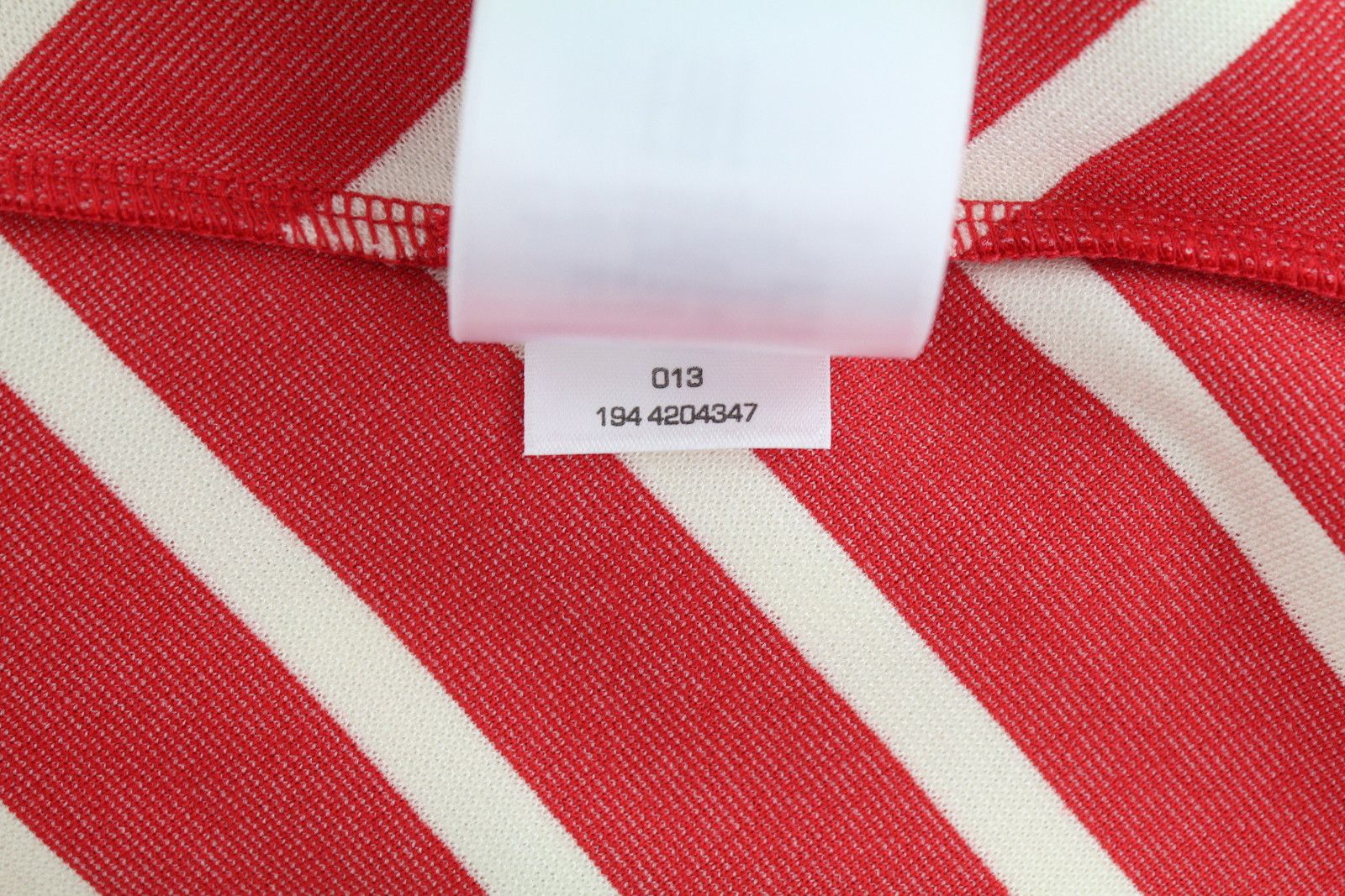 Gant STRIPED S Red Round Neck 3/4 Sleeves Dress 85003 Size S / US 4 / IT 40 - 7 Thumbnail