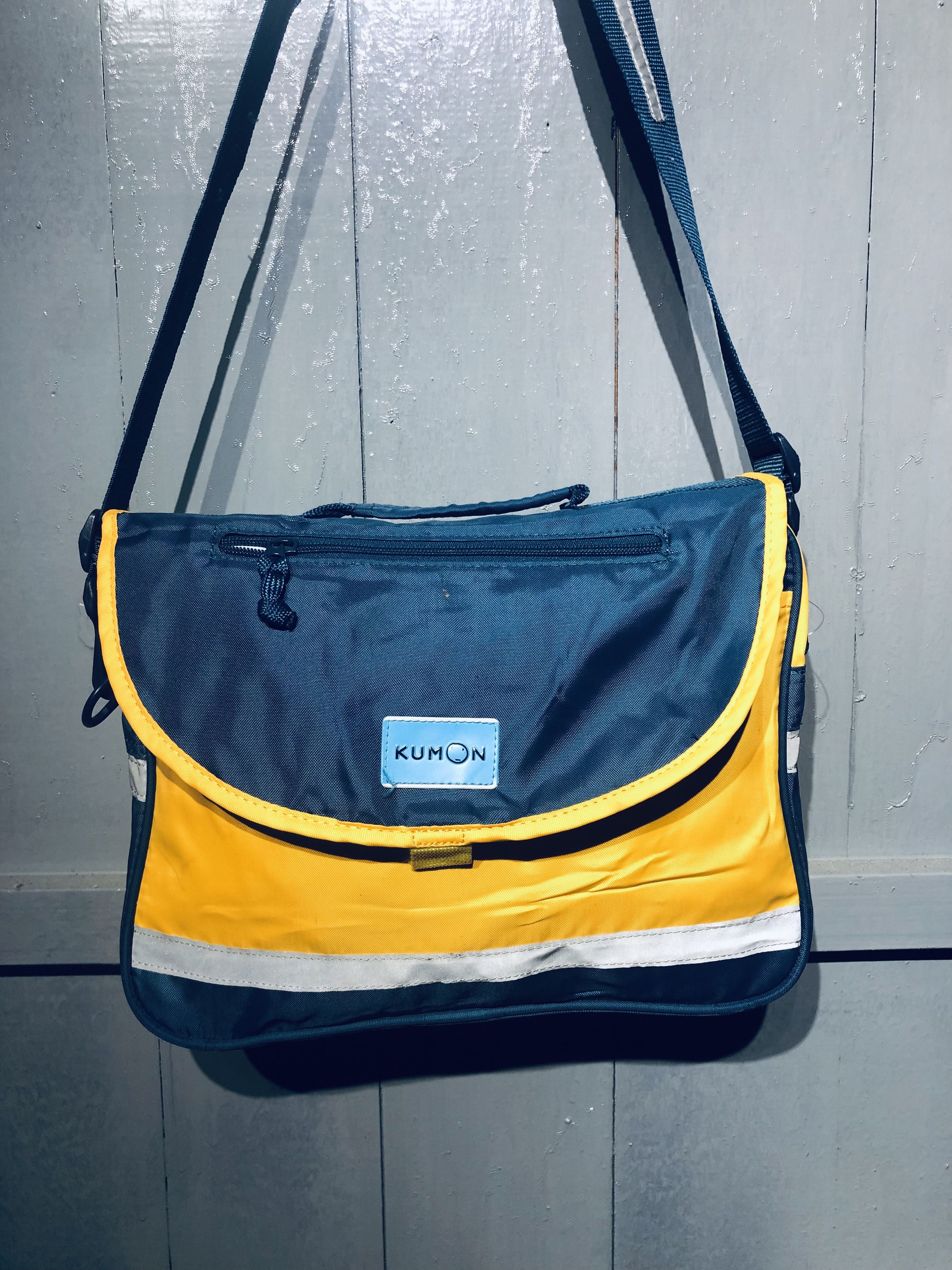 Japanese Brand Japanese Kumon School Style 2Way Mesengger & Backpack Size ONE SIZE - 9 Thumbnail
