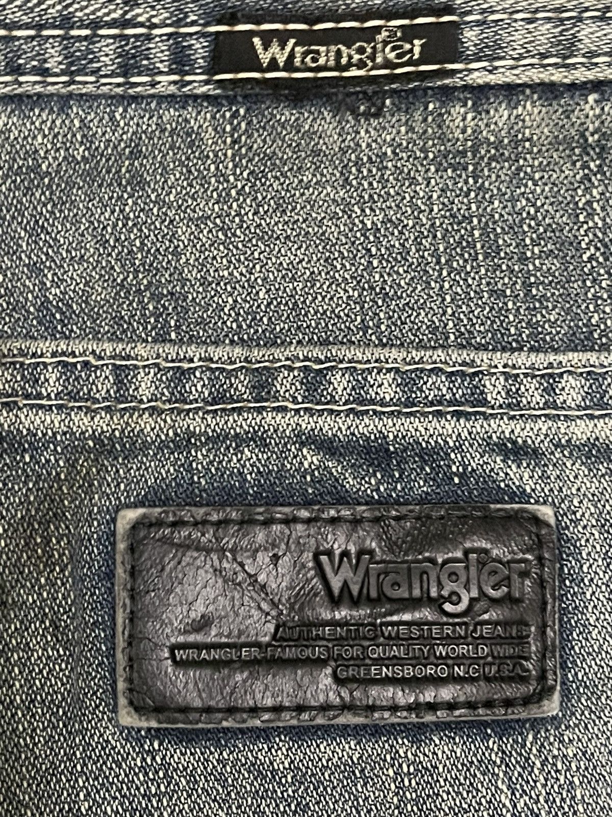 Wrangler Vintage Wrangler Classic Blue Wash Style Flare Jeans Size US 29 - 8 Thumbnail