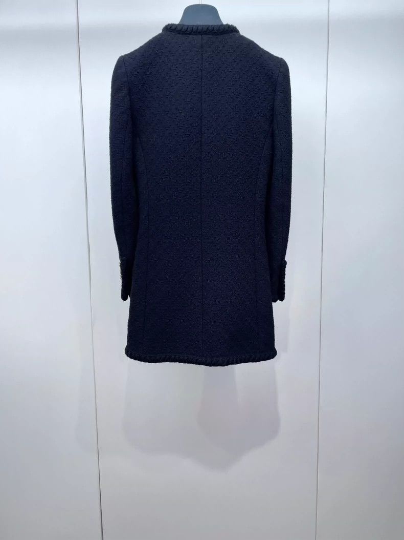 Yves Saint Laurent saint laurent Gold-button tweed jacket 2501-Nextarrow Size XXS / US 00 / IT 34 - 2 Thumbnail