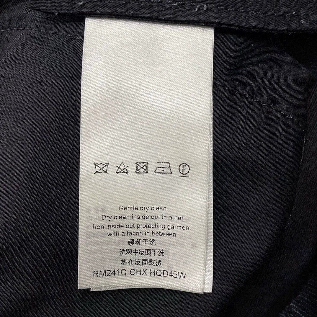 Louis Vuitton lv vintage black denim work pants Size US 33 - 4 Thumbnail