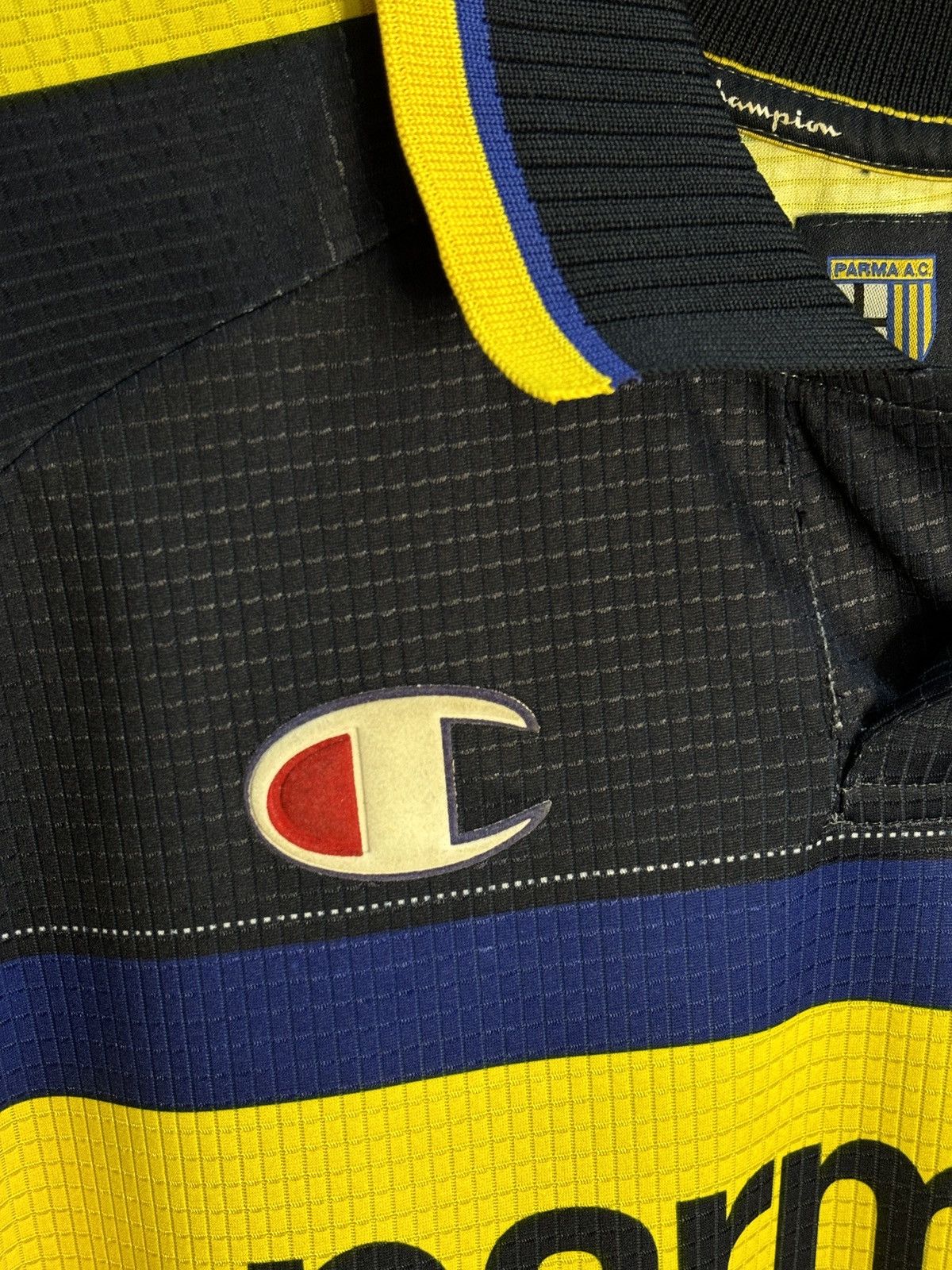 Champion × Vintage Vintage Parma 99/00 Third Jersey Size US XL / EU 56 / 4 - 7 Thumbnail