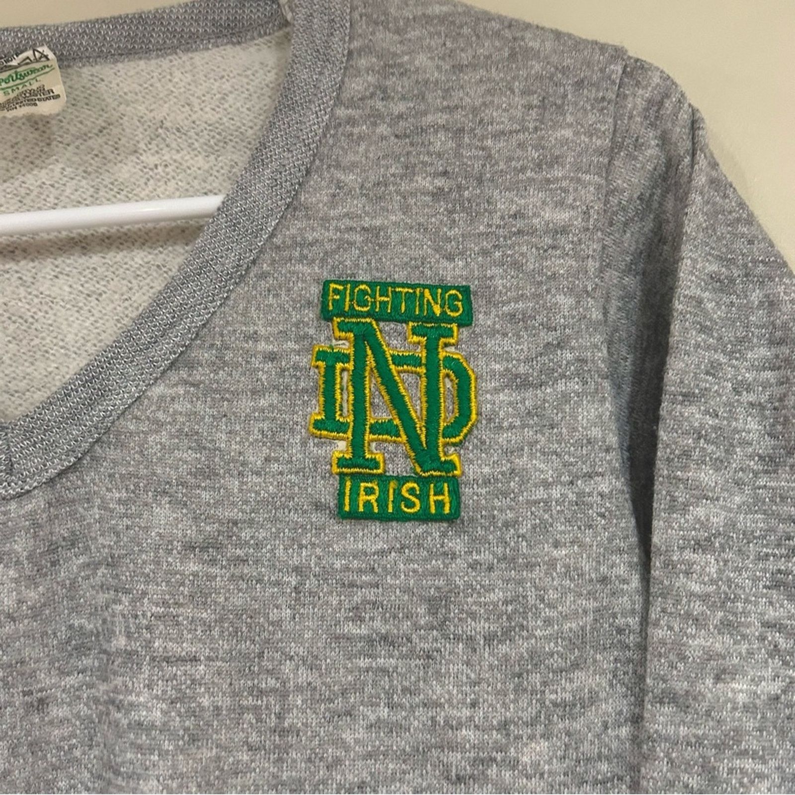 Other Vintage Notre Dame Fighting Irish Sweater Size S / US 4 / IT 40 - 2 Thumbnail