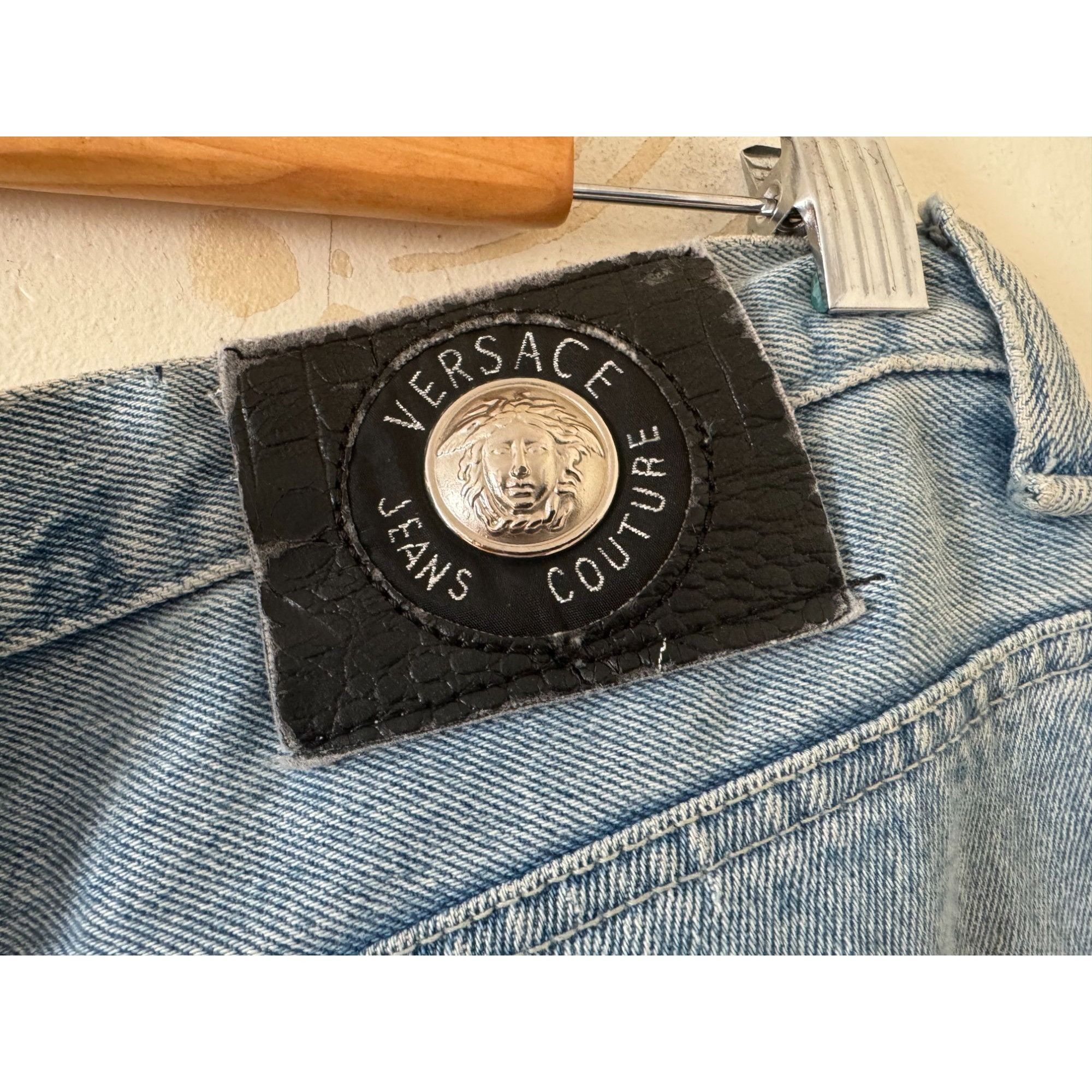 Versace Men's Size 40 Versace Blue Jeans Couture Shorts Size US 40 / EU 56 - 3 Thumbnail