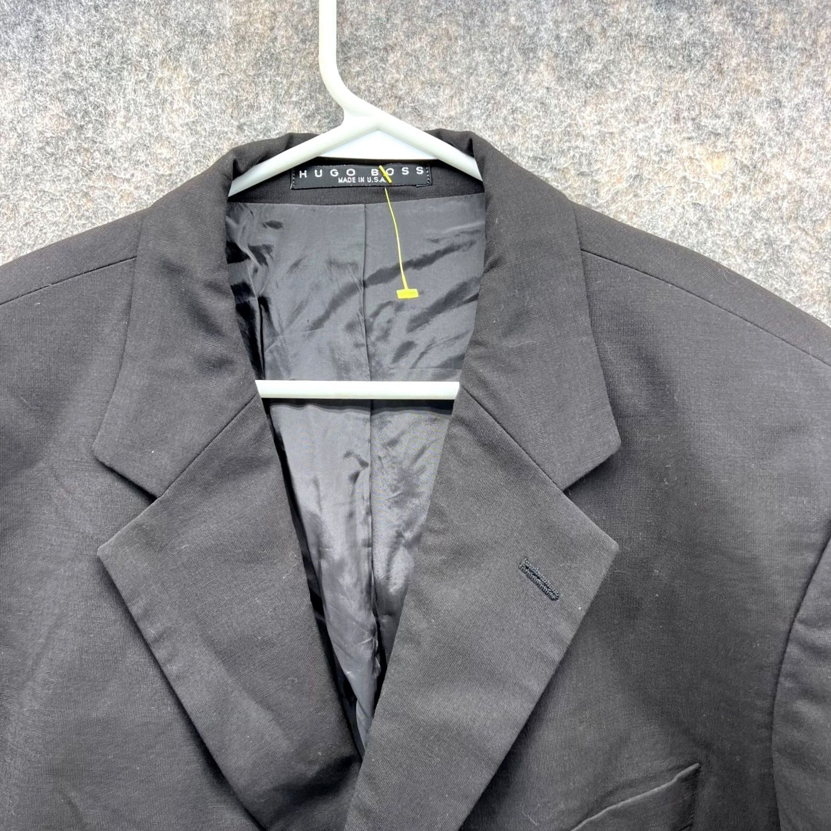 Hugo Boss HUGO BOSS Blazer Men 48 Adult Brown Wool Single-Breasted Regular Jacket Coat Dress Suit Tuxedo Size 48R - 3 Thumbnail