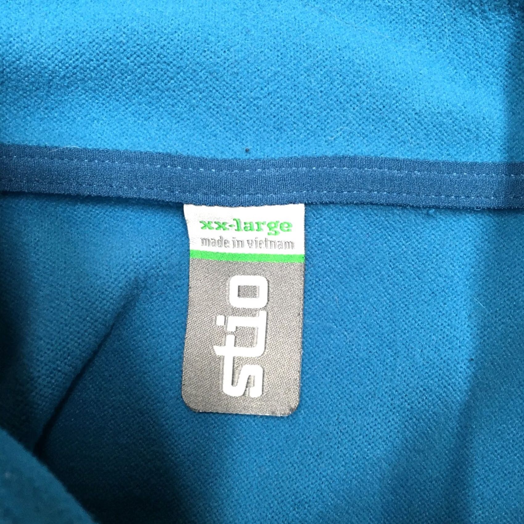 Vintage Stio Gannett Peak Half Zip Fleece Pullover Mens 2XL Blue Logo 1/4 Zip Thermal Pockets Mock Neck Size US XXL / EU 58 / 5 - 7 Thumbnail