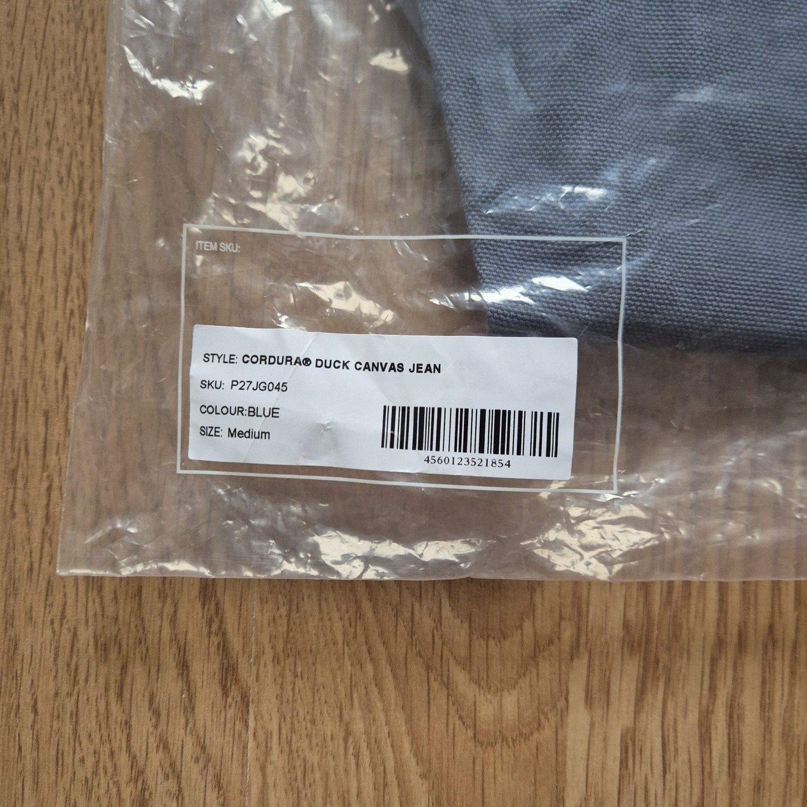 Palace Palace Cordura Duck Canvas Jean Blue Medium Brand New FW24 Size US 32 / EU 48 - 6 Thumbnail