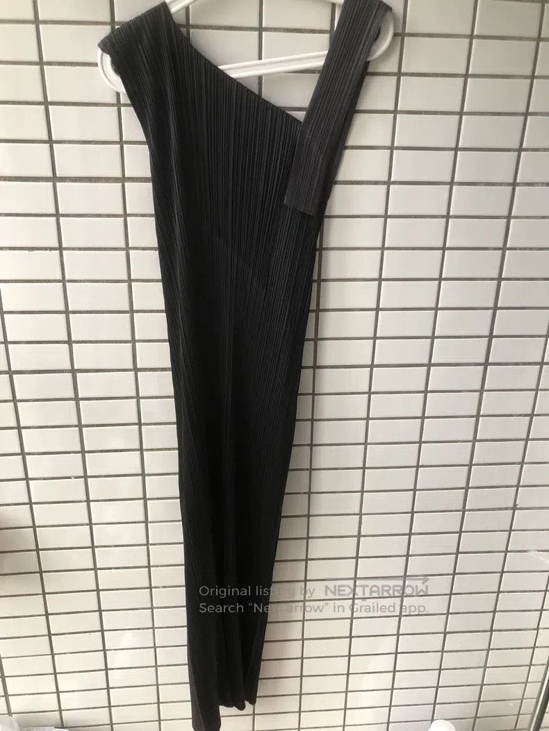 Issey Miyake Issey Miyake Black Dress Size L / US 10 / IT 46 - 2 Thumbnail