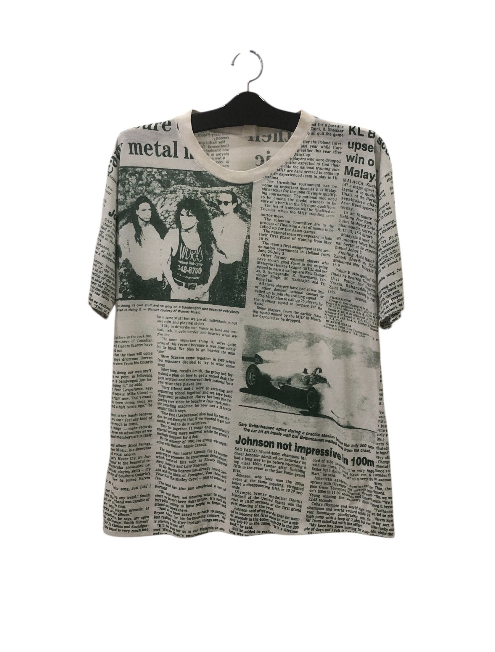 Oakley × Vintage Rare Vintage Archive Oakley Tee Lightning Baggy 