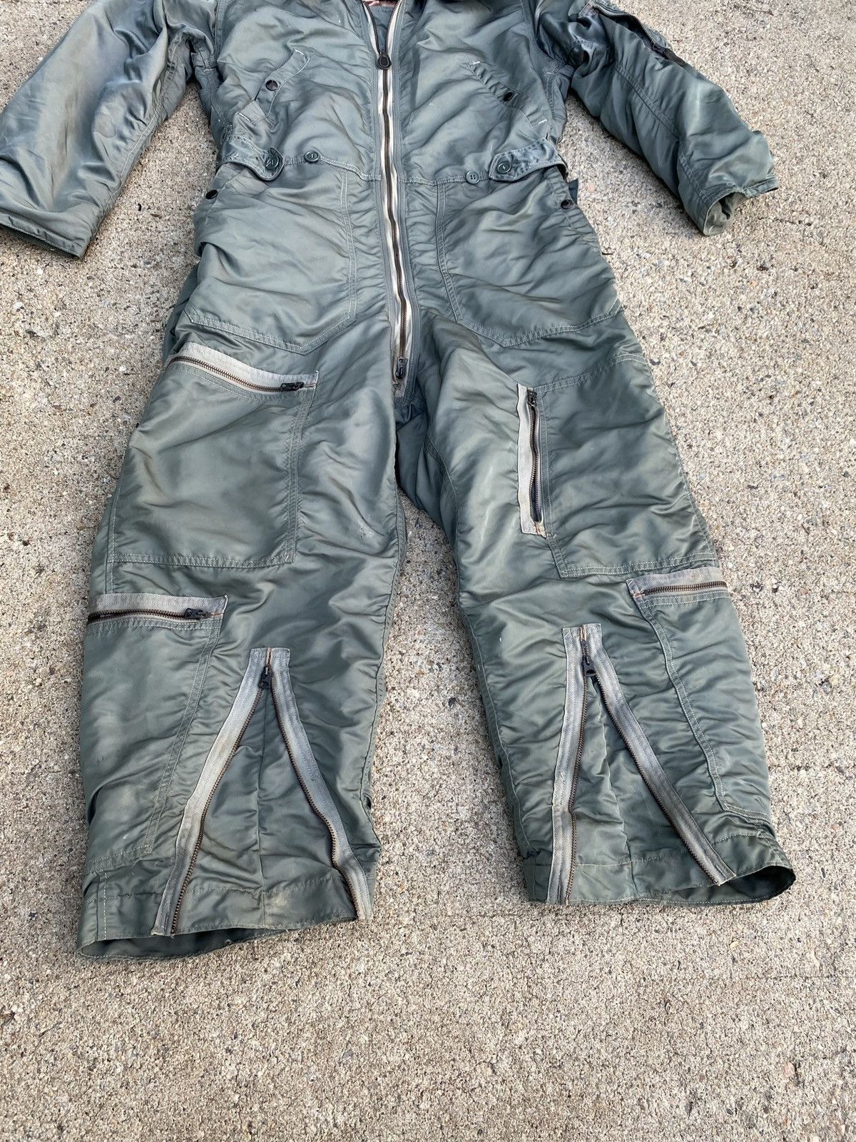 Vintage Vintage 1958 military flying AirForce rayonwool suit CWU-I/P Size US 32 / EU 48 - 3 Thumbnail