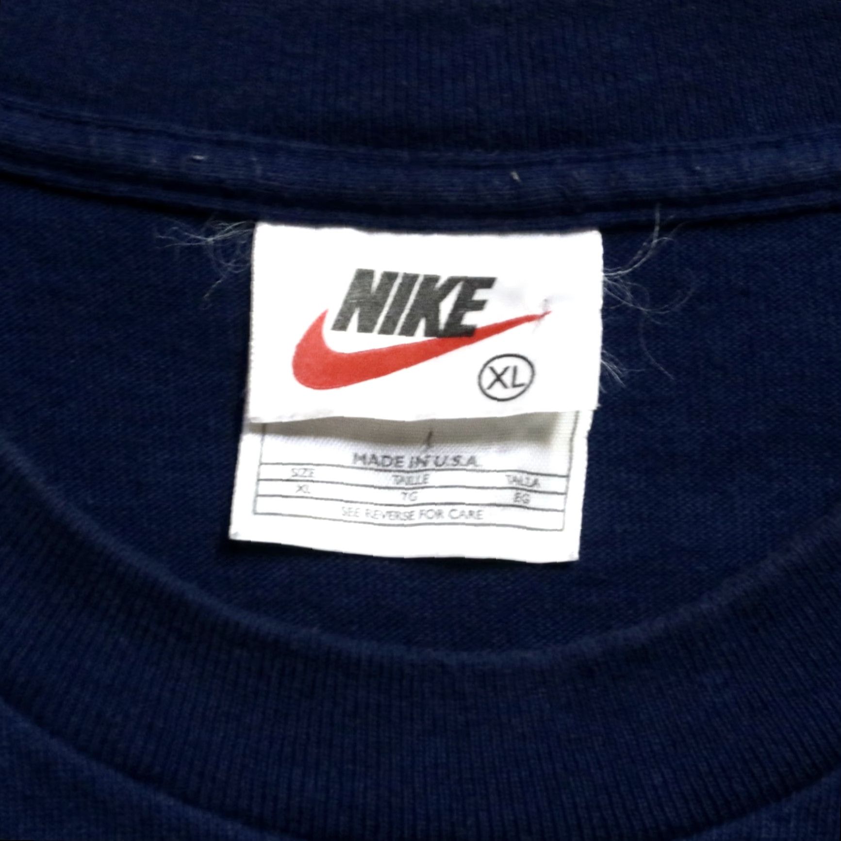 Nike Vintage Nike Town San Francisco Shirt XL Navy Mens Size US XL / EU 56 / 4 - 7 Thumbnail