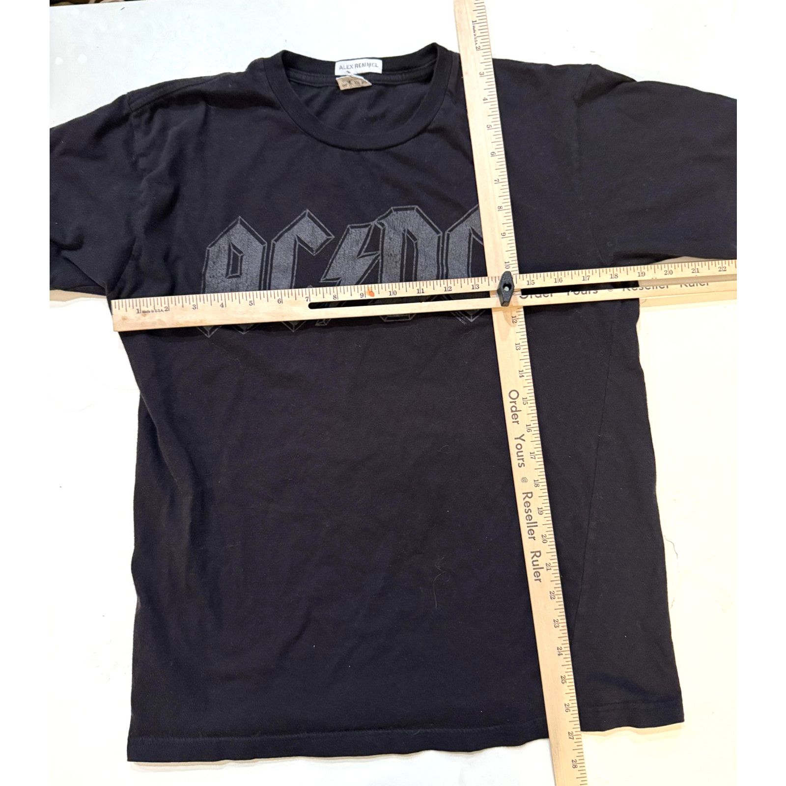 & Other Stories Vintage 2004 AC/DC TShirt Med Faded Rock Alex Remmel Y2K Size US M / EU 48-50 / 2 - 5 Thumbnail