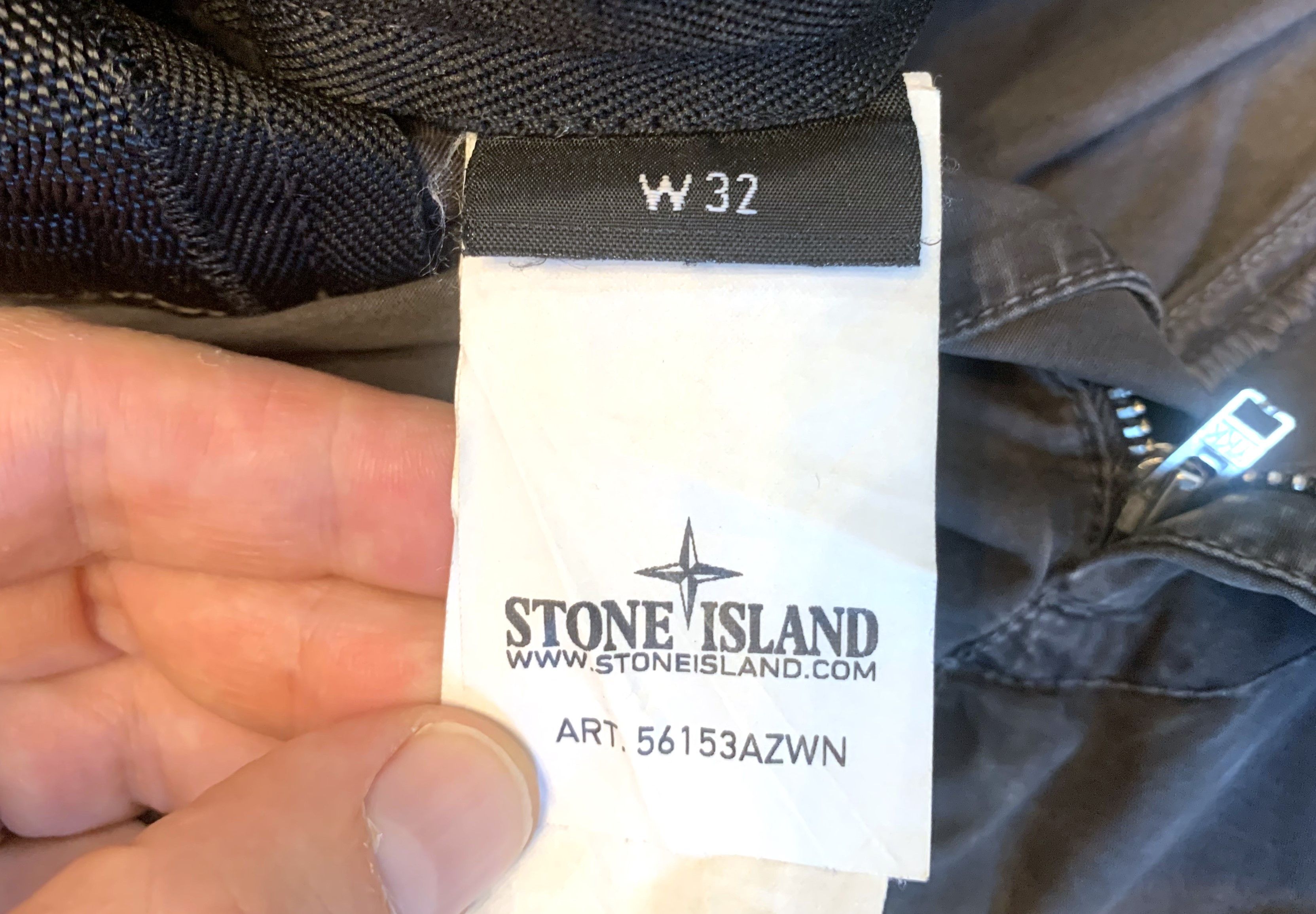 Stone Island Stone Island 2012ss garment dyed cotton chino pants, size 34 Size US 32 / EU 48 - 8 Thumbnail