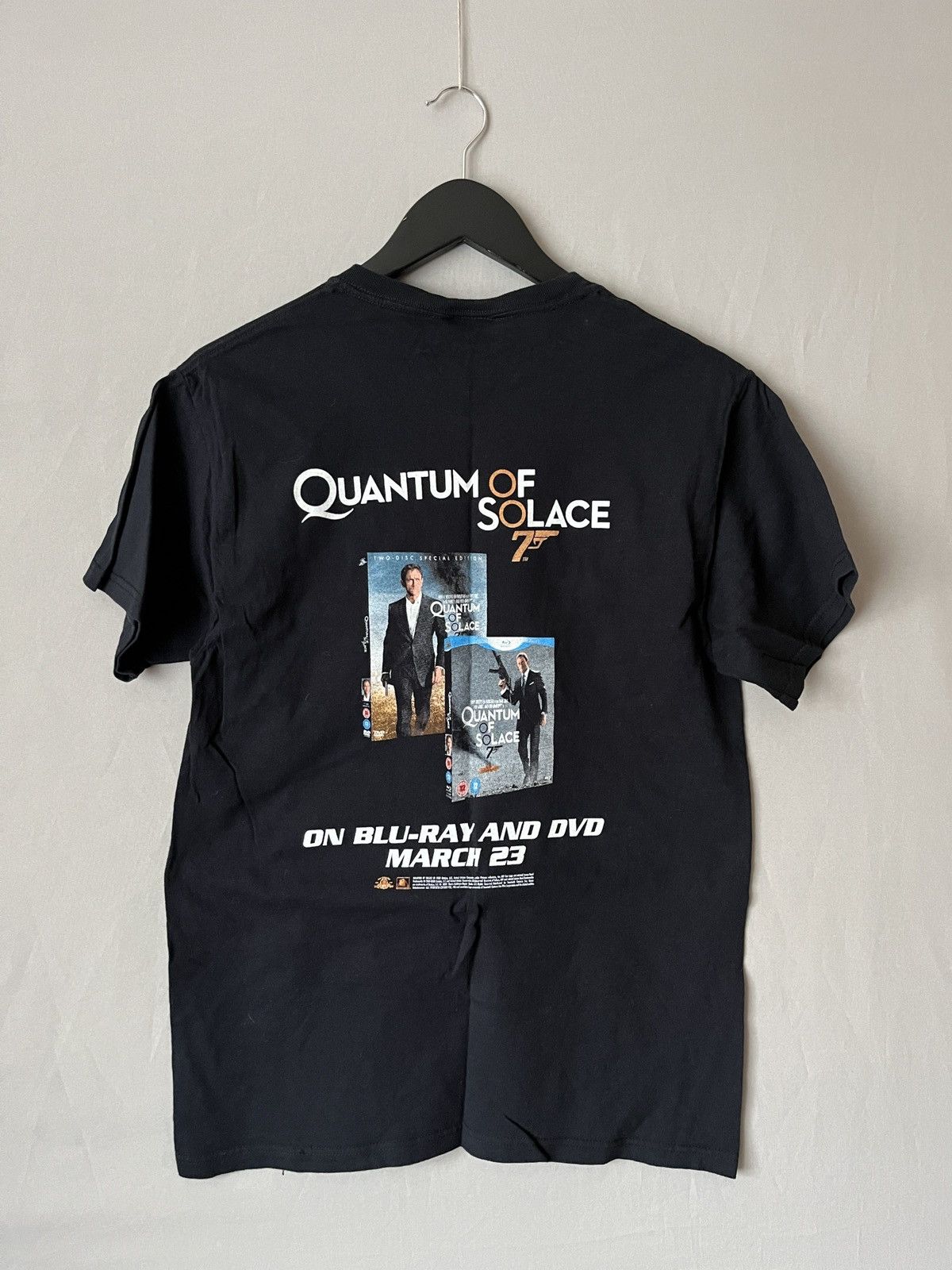 Other Vtg ‘08 James Bond 007 Quantum of Solace Promo T-shirt Size US M / EU 48-50 / 2 - 2 Thumbnail