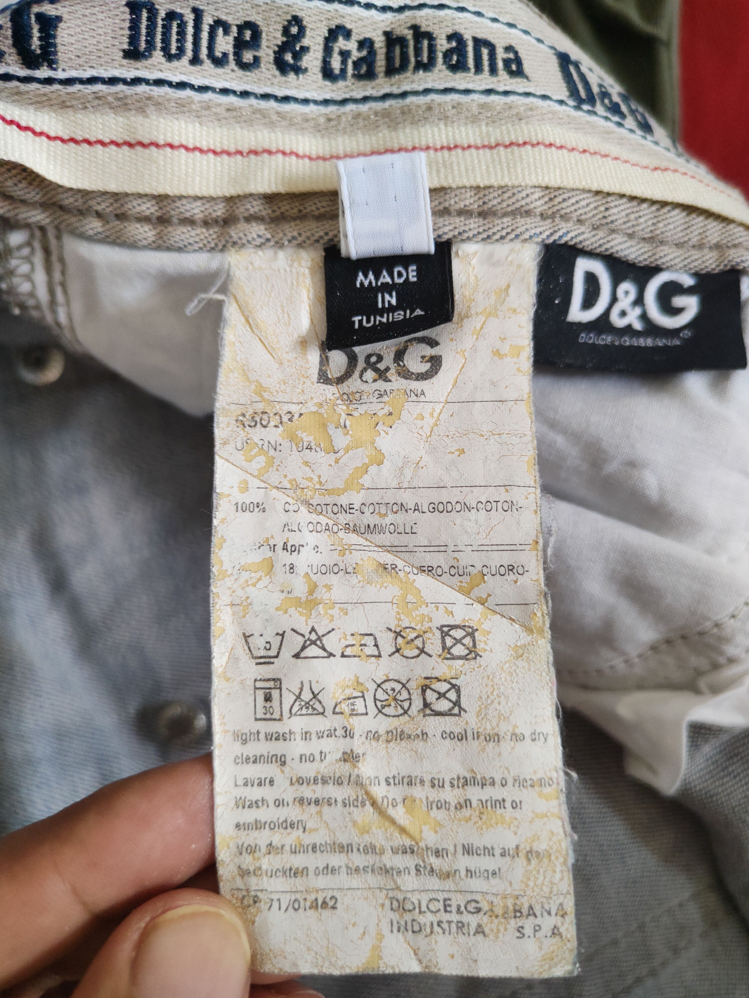Dolce & Gabbana DL Dolce & Gabbana Blue Faded vintage Soft Denim #S1324 Size US 32 / EU 48 - 15 Thumbnail