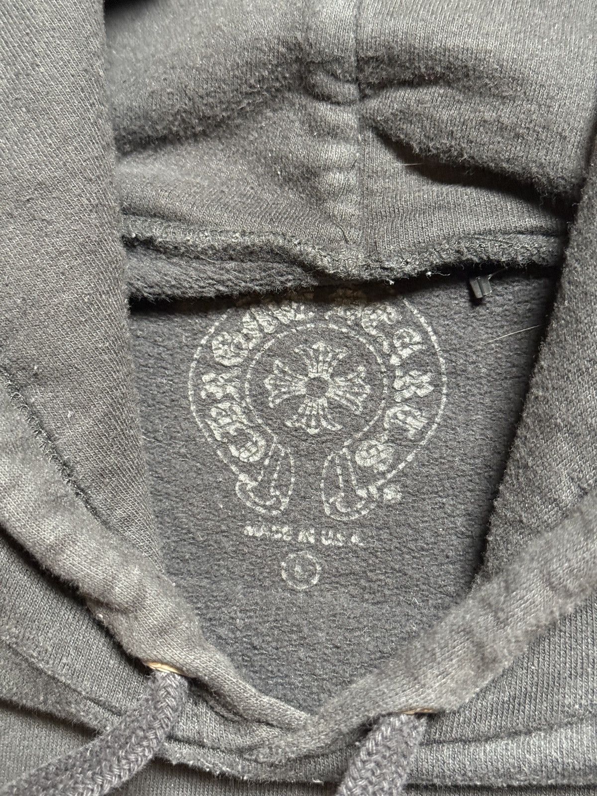 Chrome Hearts Chrome Hearts Black Script Pullover Hoodie Size US L / EU 52-54 / 3 - 5 Thumbnail