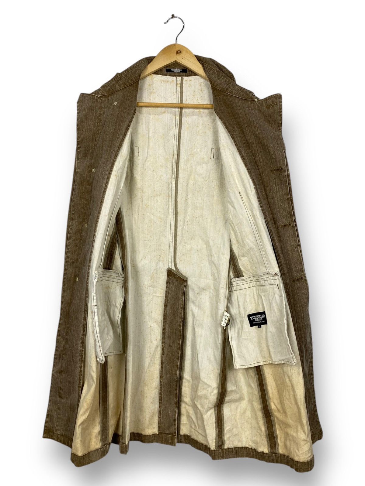 If Six Was Nine Vintage Tornado Mart Japan Long Jacket. #D10 Size M / US 6-8 / IT 42-44 - 5 Thumbnail