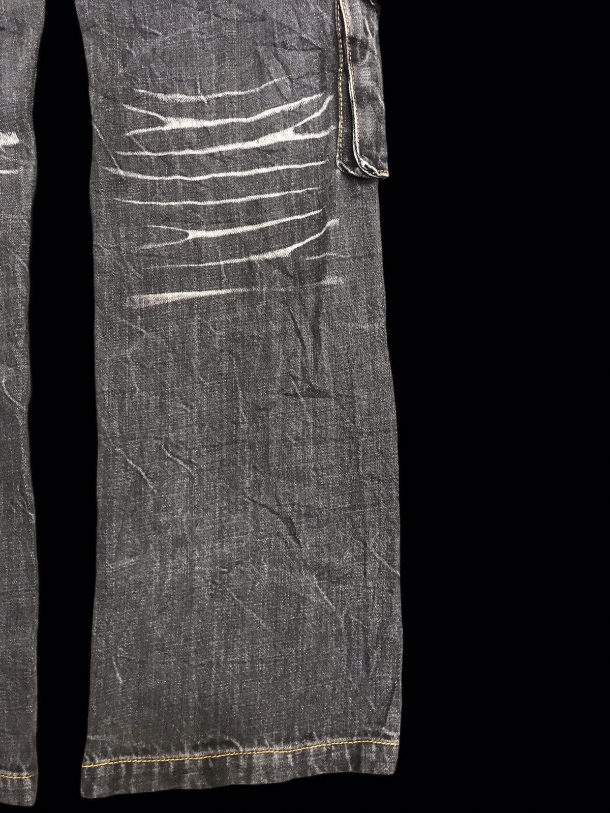 Seditionaries 💥DENIM ART💥VOMANIE INSANE FADES MULTIPOCKETS DENIM F372 Size US 29 - 13 Thumbnail