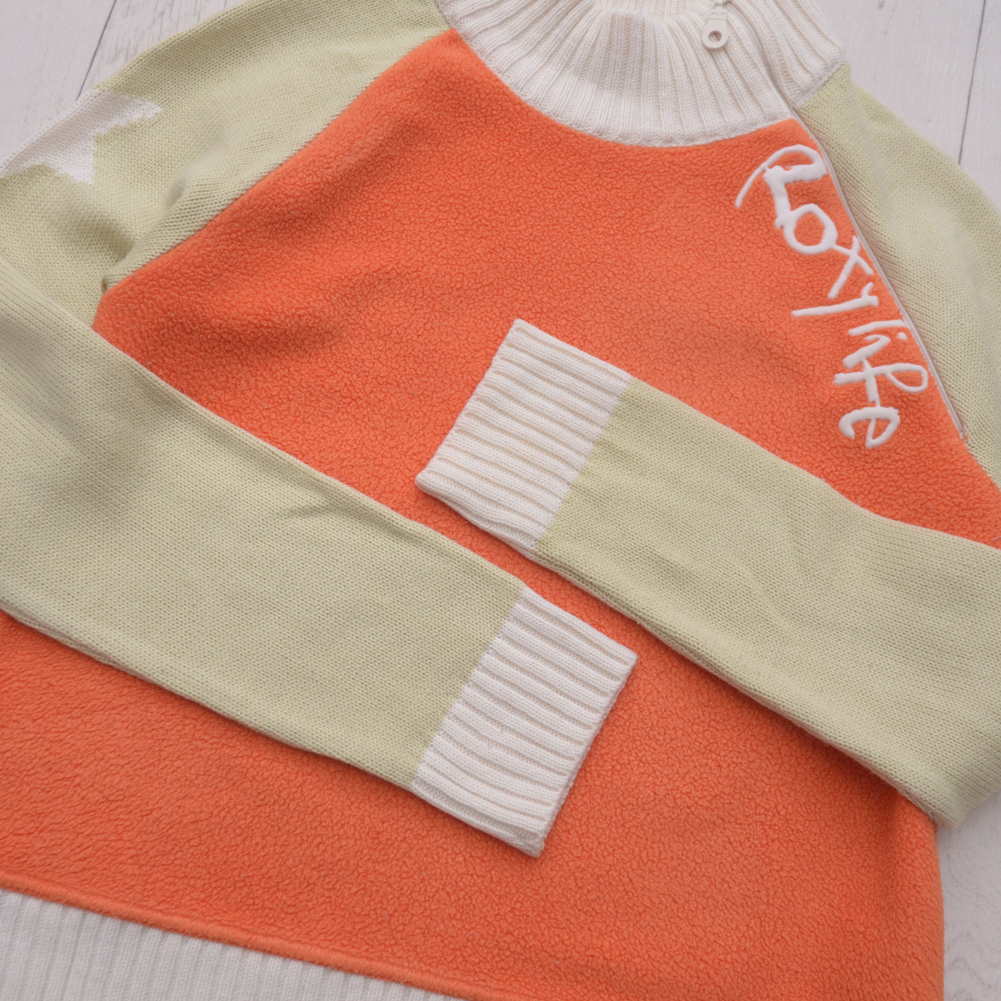 Billabong × Vintage Vintage Roxy Life X QuikSilver sz 2 S Archive Fleece zip Y2K Size S / US 4 / IT 40 - 7 Thumbnail