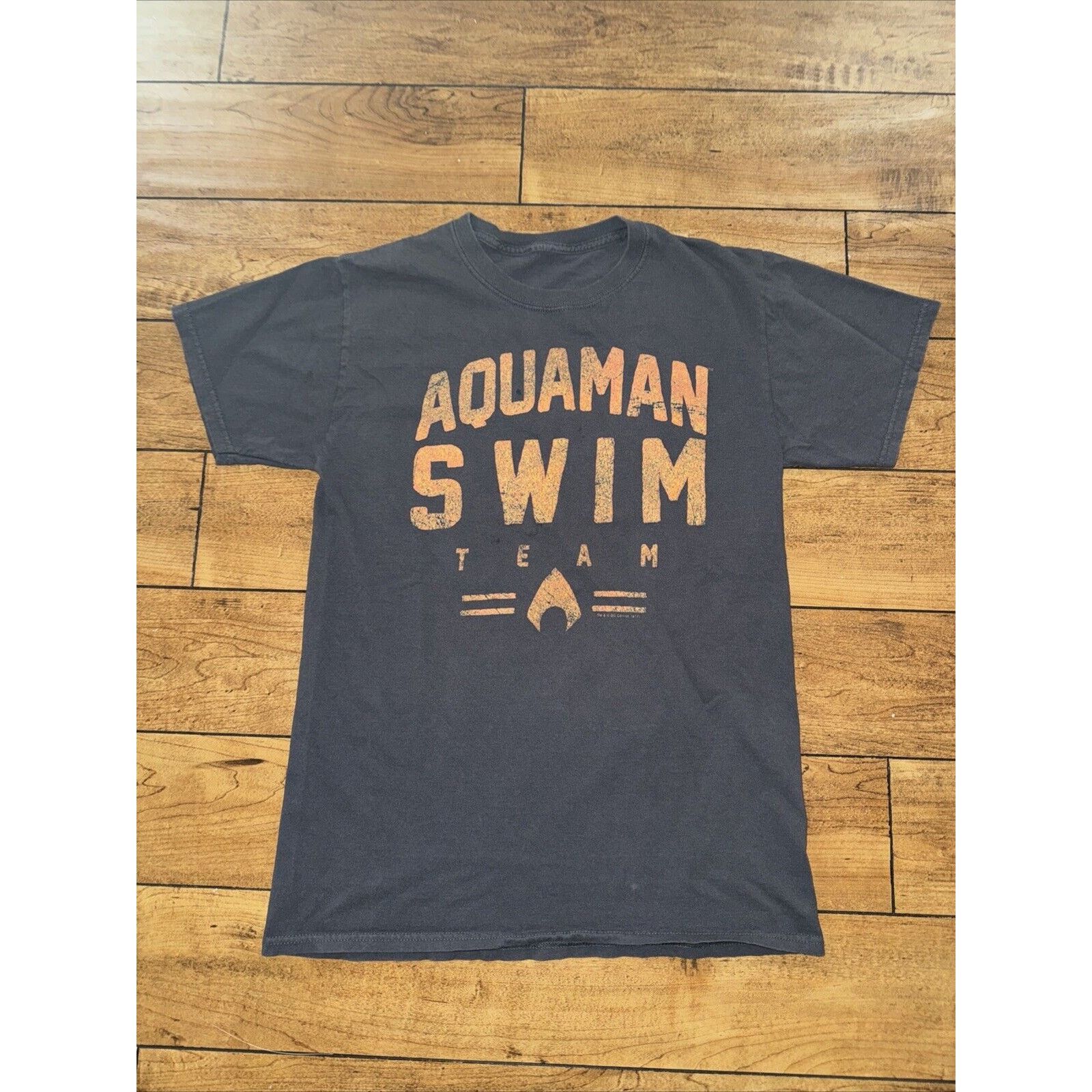 DC Comics × Japanese Brand × Vintage Aquaman Swim Team T-Shirt Grey Small 17x25 DC Comics Size US S / EU 44-46 / 1 - 1 Thumbnail