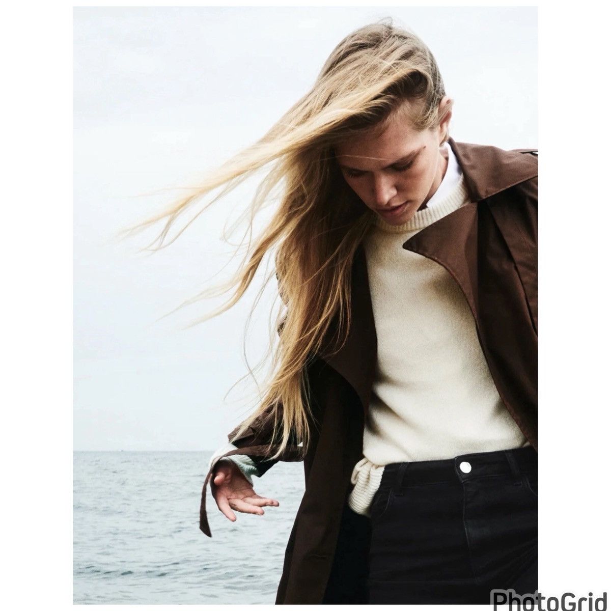 Zara ZARA Belted Trench Coat Size S / US 4 / IT 40 - 2 Thumbnail