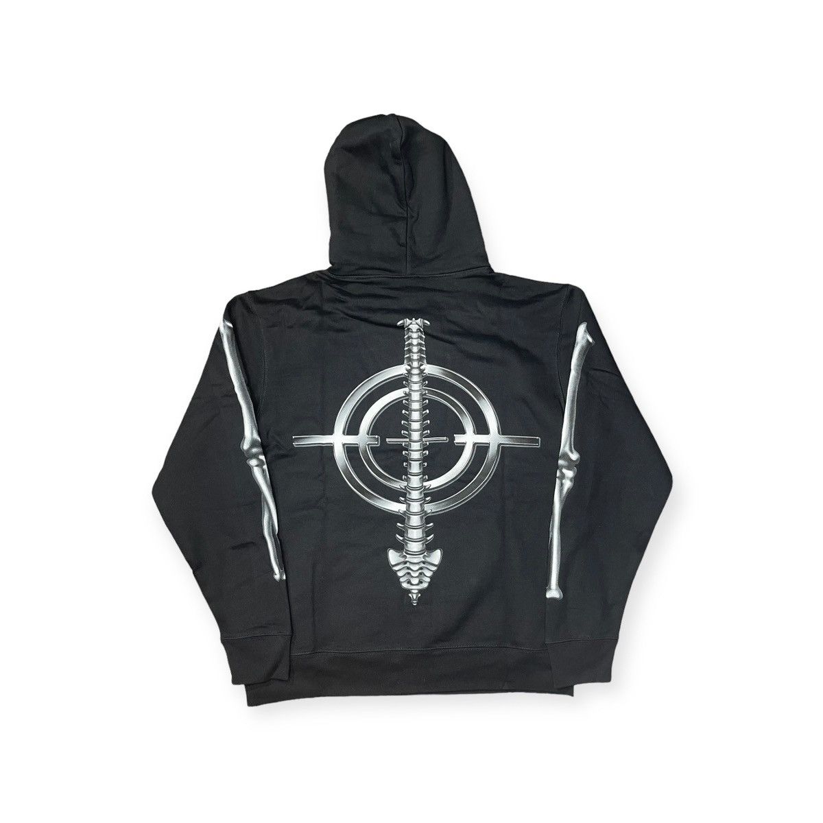 Revenge Chrome Skeleton Hoodie Size US XL / EU 56 / 4 - 2 Thumbnail