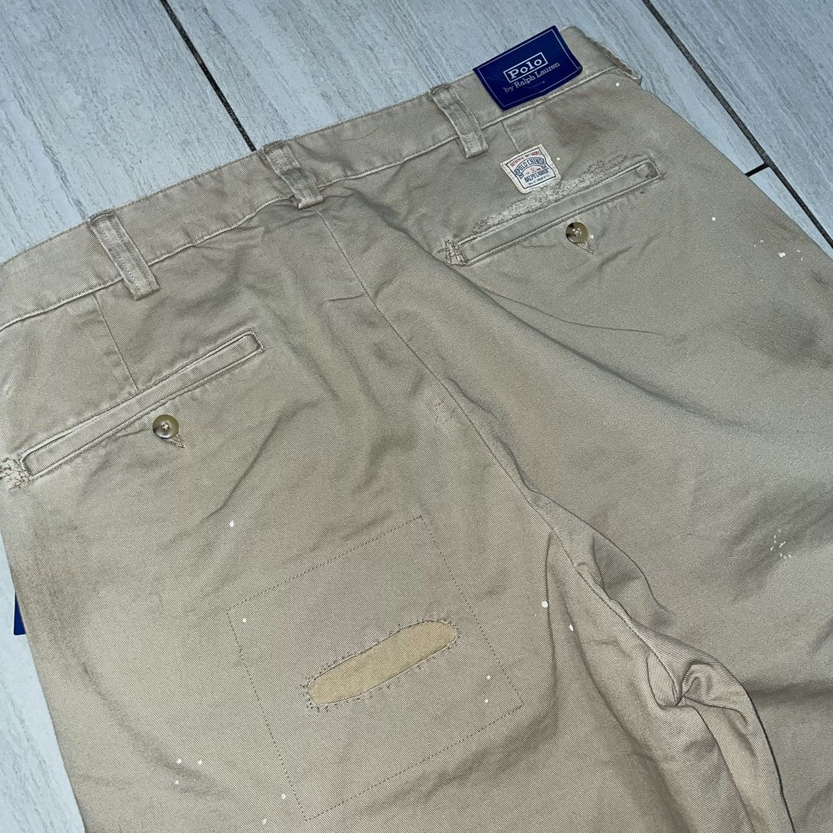 Polo Ralph Lauren × Ralph Lauren Blue Label Polo Ralph Lauren “BIG” Distressed and Repaired Chino Size US 34 / EU 50 - 8 Thumbnail