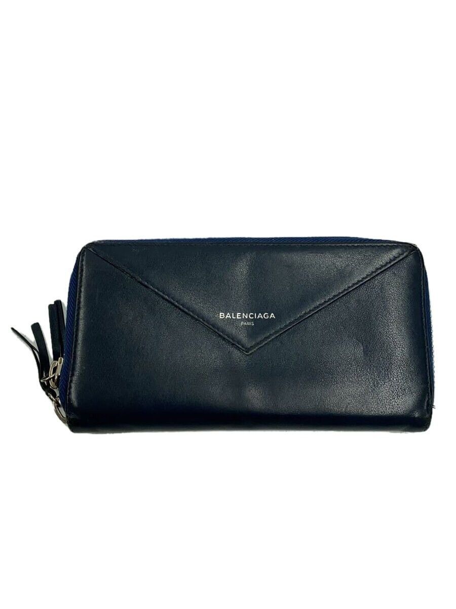 Balenciaga Balenciaga Long Wallet Navy Size ONE SIZE - 1 Thumbnail