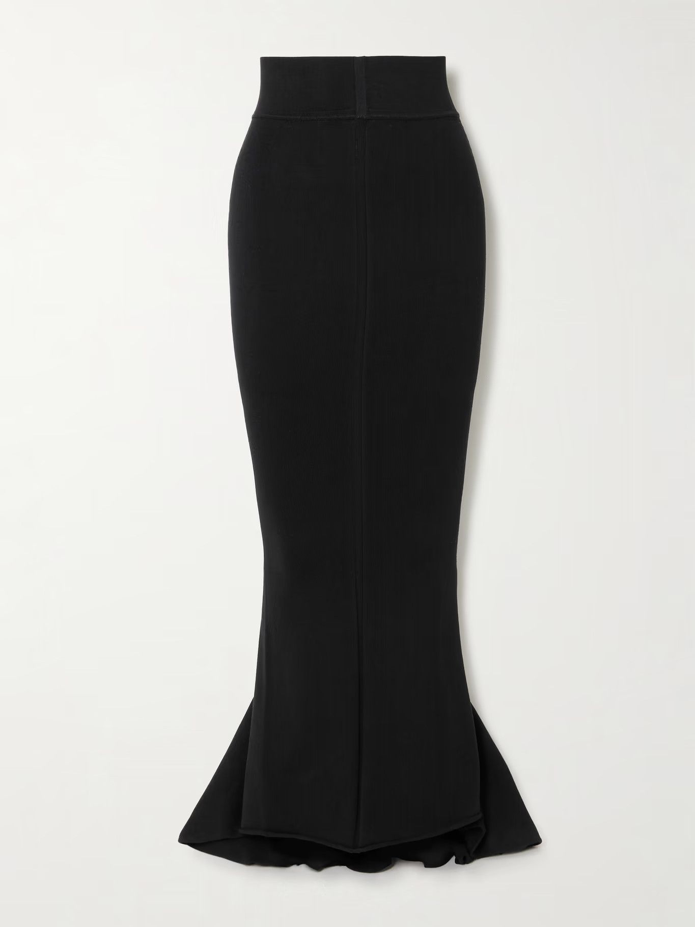 Rick Owens o1y0126 Maxi Skirt in Black Size 26" / US 2 / IT 38 - 1 Thumbnail