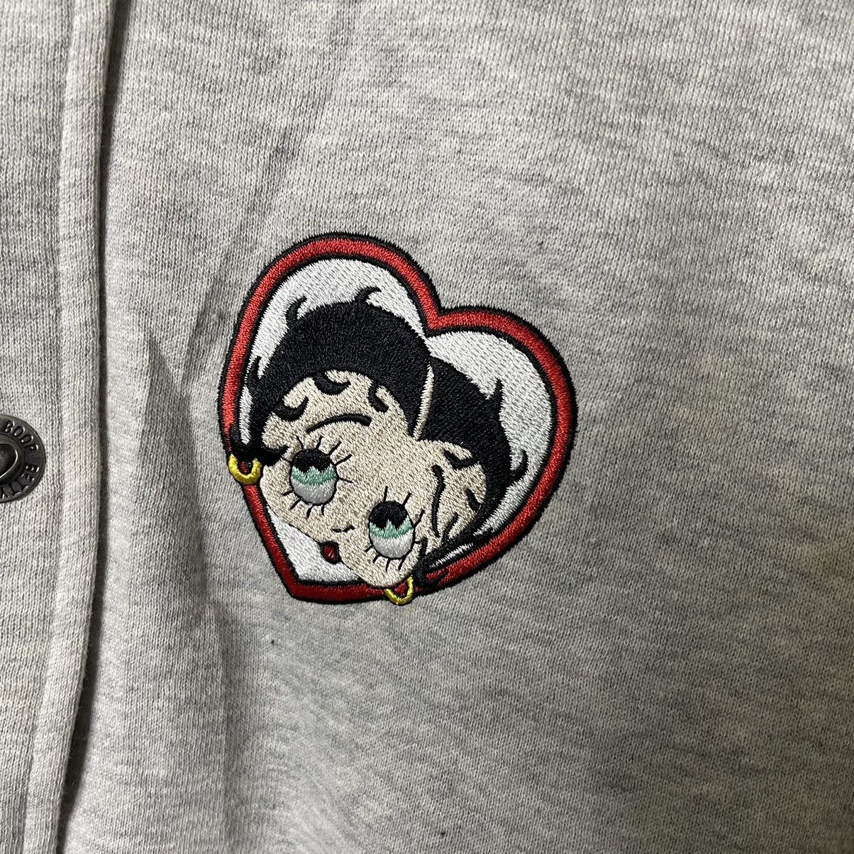 Vintage Vintage Y2K Betty Boop Embroidery Varsity Jacket Size US L / EU 52-54 / 3 - 7 Thumbnail