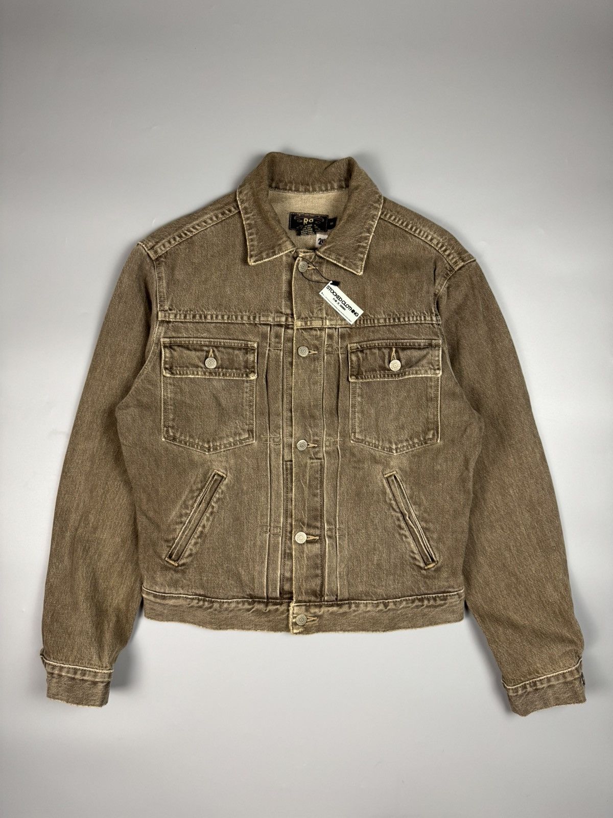 RRL Ralph Lauren RRL Trucker Type 2 Denim Selvedge Jacket | Grailed