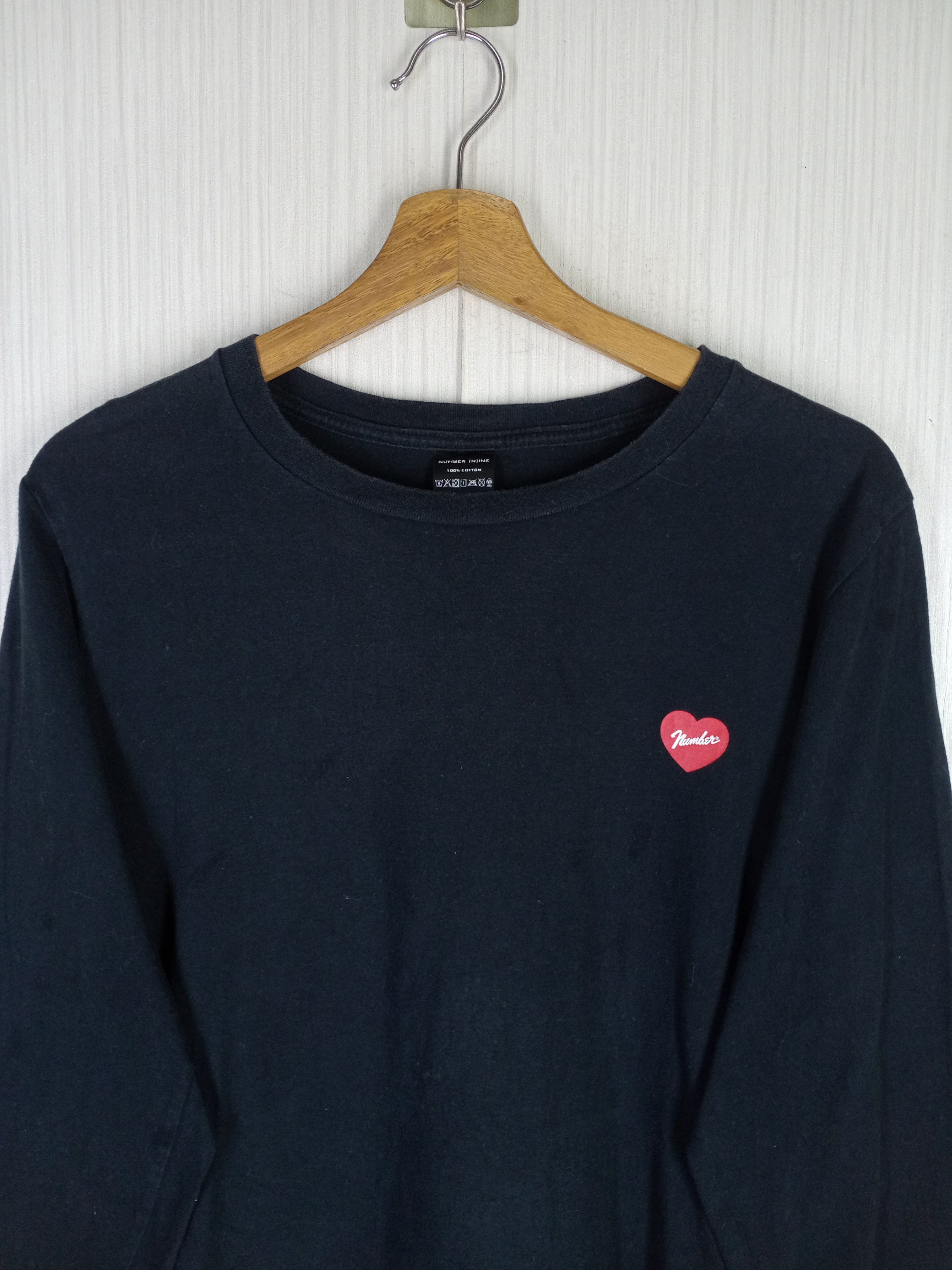 Number (N)ine Rare Number Nine Long Sleeve Tshirt Size US M / EU 48-50 / 2 - 5 Thumbnail