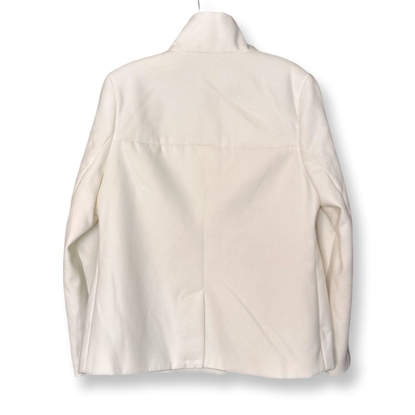 Old Navy Old Navy Winter White Fleece Coat Size M / US 6-8 / IT 42-44 - 2 Thumbnail