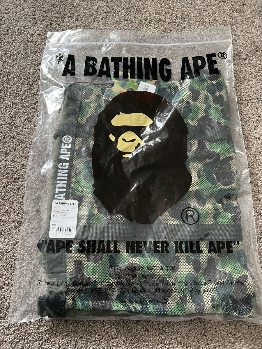 Bape ABC Camo Tote Bag Size ONE SIZE - 2 Thumbnail