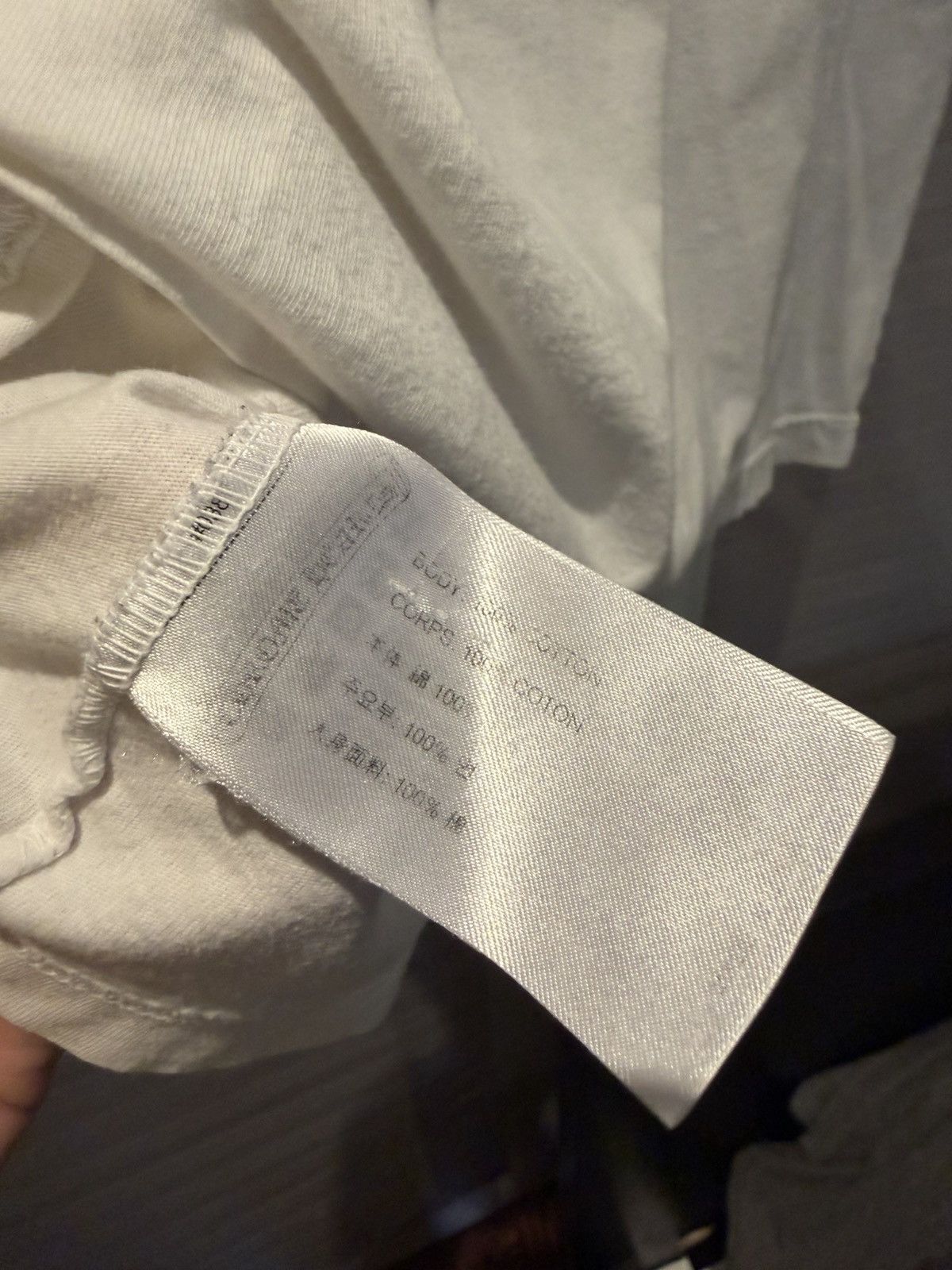 Chrome Hearts Horseshoe White Pocket Tee Size US L / EU 52-54 / 3 - 5 Thumbnail