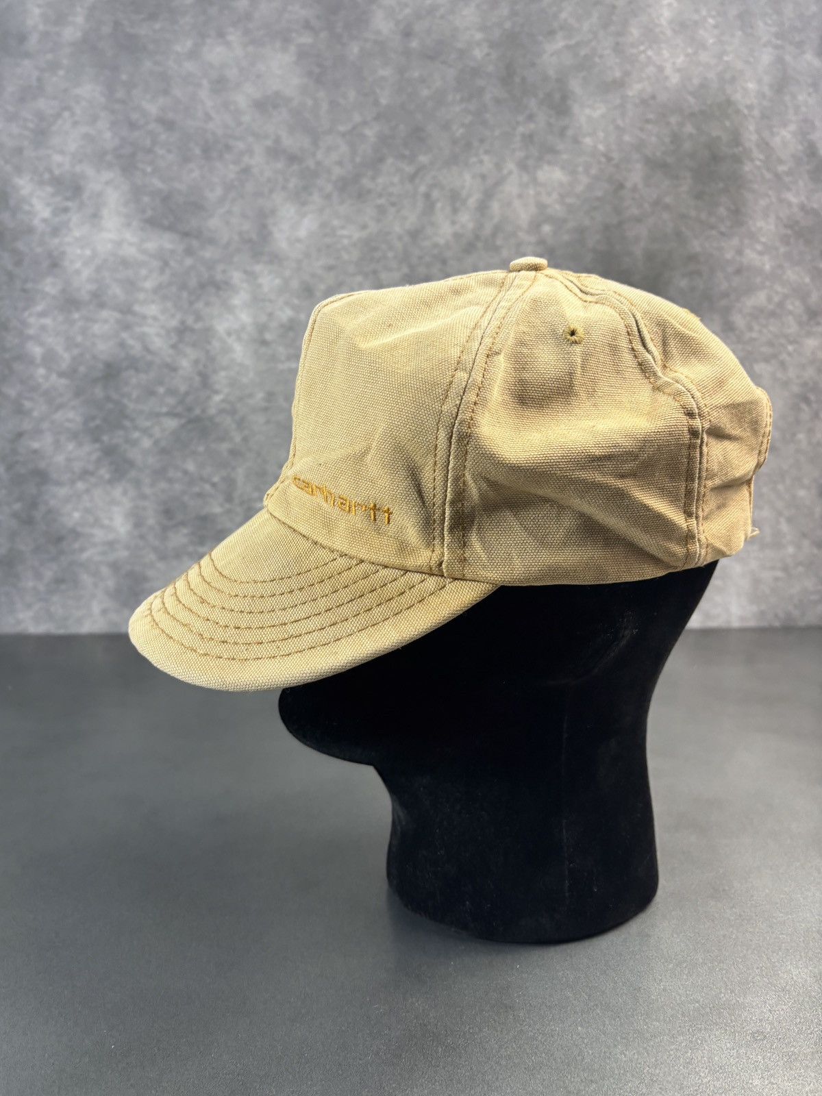 Carhartt × Vintage Vintage Carhartt Hat Duck Canvas Snapback Made in USA Cap 90 Size ONE SIZE - 11 Thumbnail